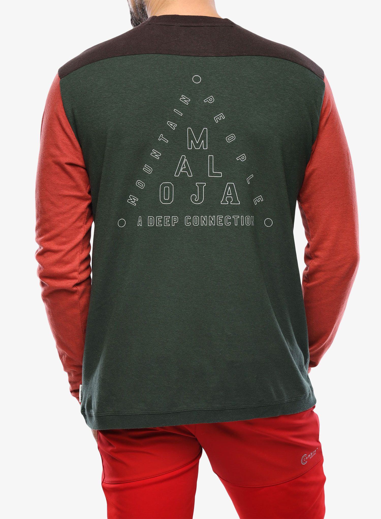 Majica dugih rukava Maloja Wenten - deep forest multi