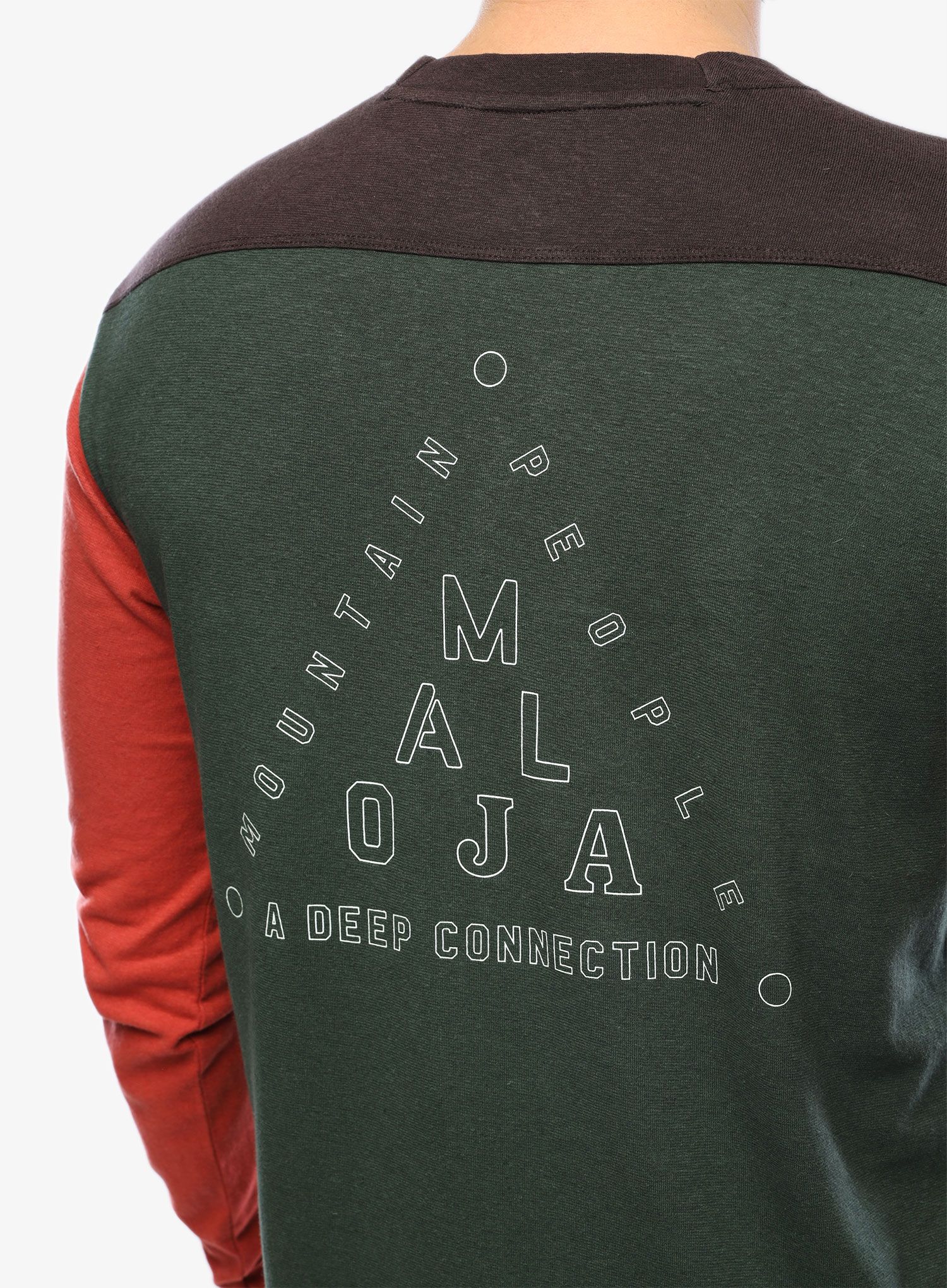 Majica dugih rukava Maloja Wenten - deep forest multi
