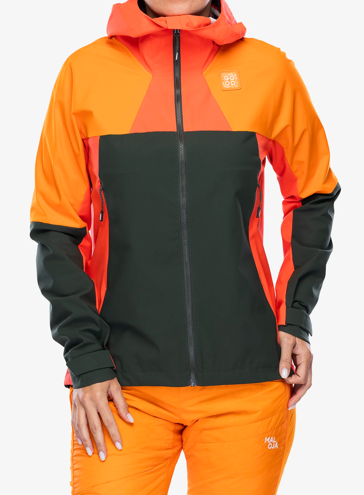 Ženska softshell jakna Maloja Zaubernock - deep forest
