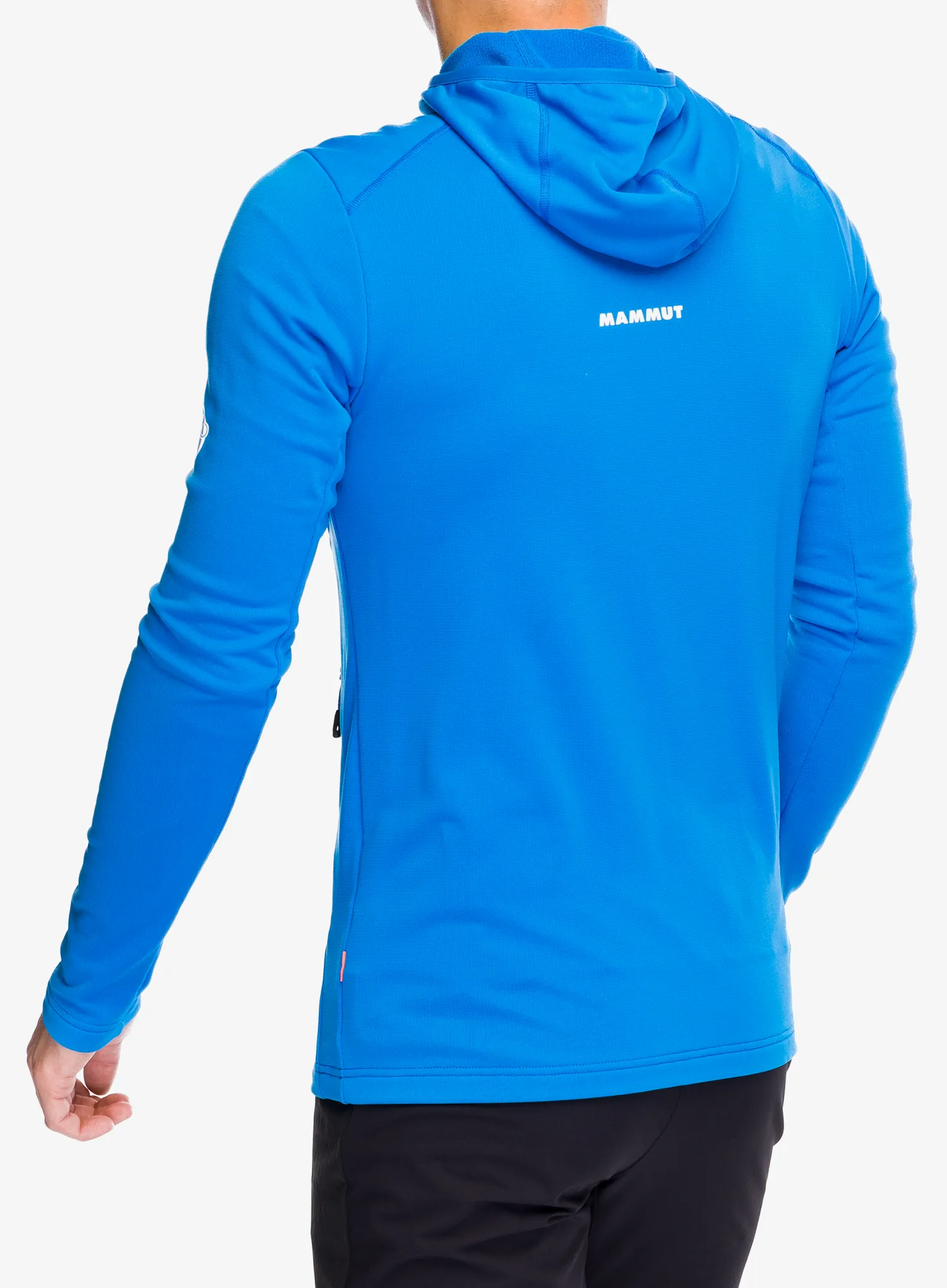 Majica s kapuljačom Mammut Aconcagua Light ML Hooded Jacket - glacier blue