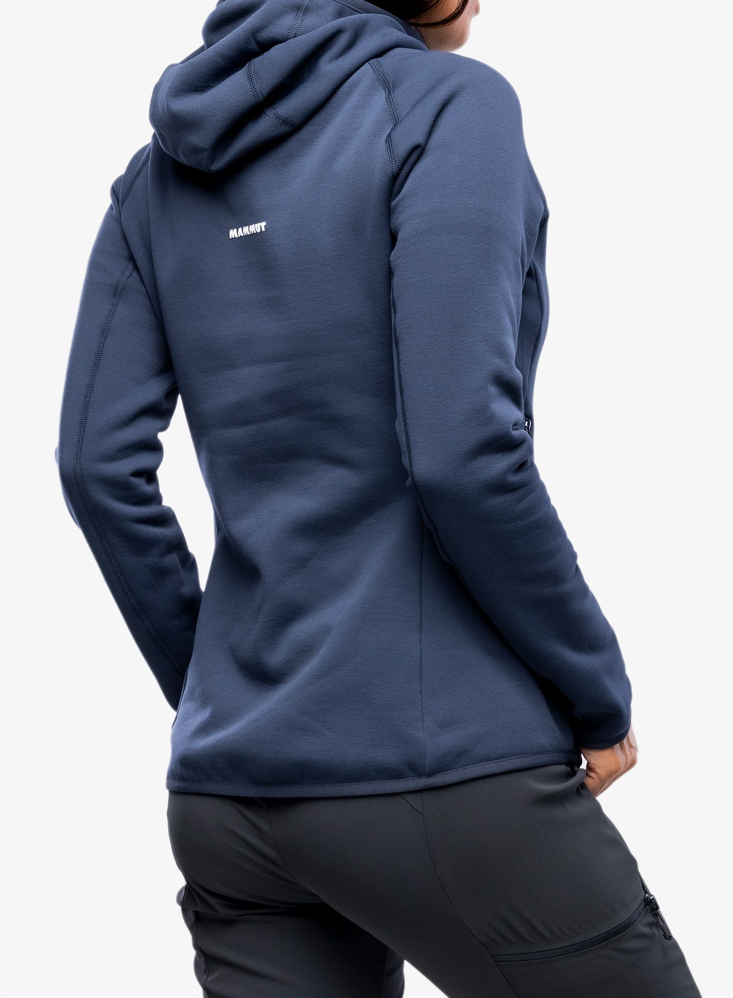 Ženska trekking dukserica Mammut Aconcagua ML Hooded Jacket - marine