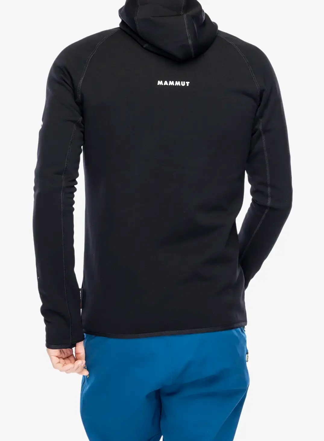 Majica s kapuljačom Mammut Aconcagua ML Hooded Jkt - black