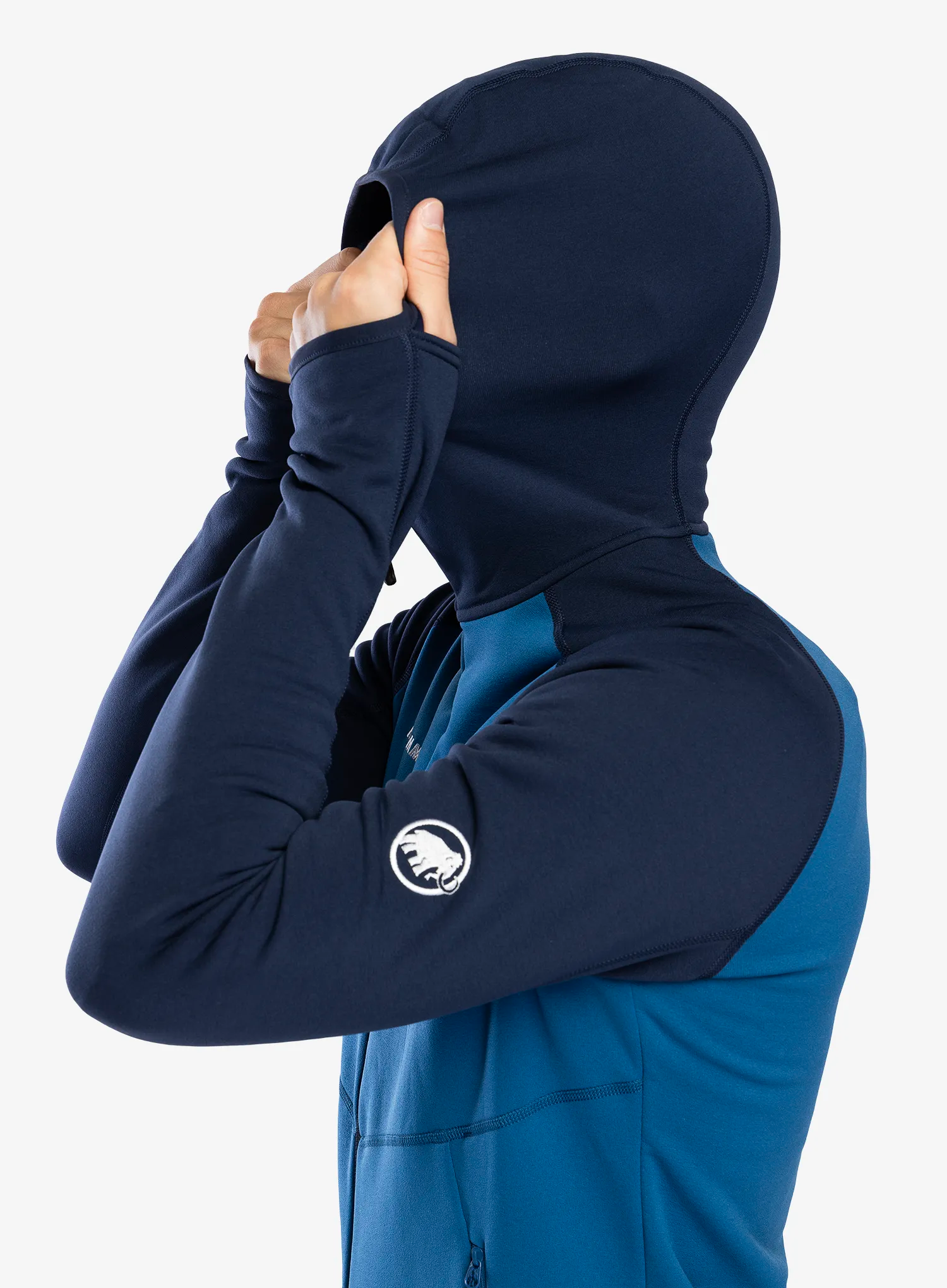 Trekking dukserica Mammut Aconcagua ML Hooded Jkt - deep ice/marine