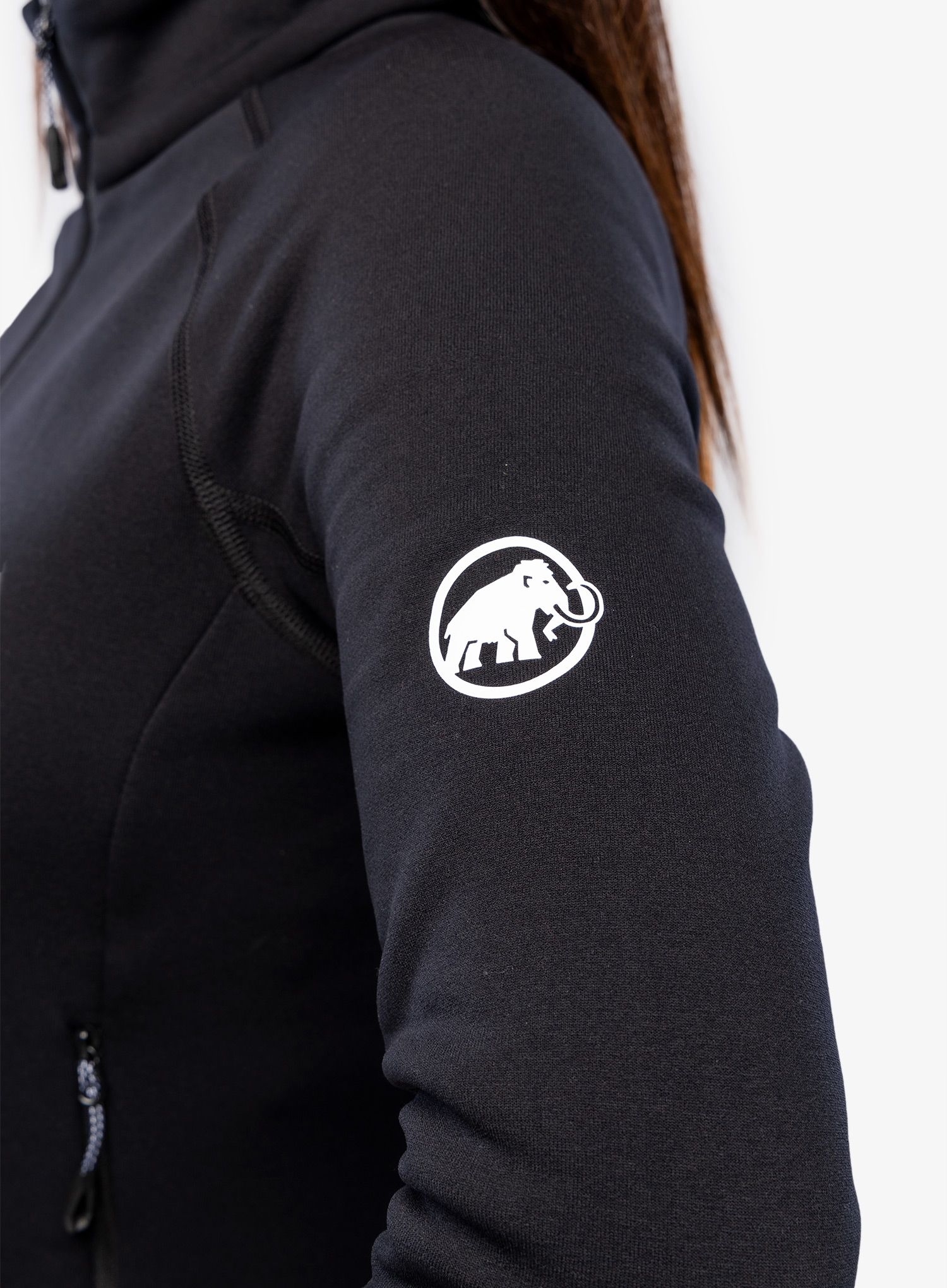 Ženska dukserica od flisa Mammut Aconcagua ML Jacket - black