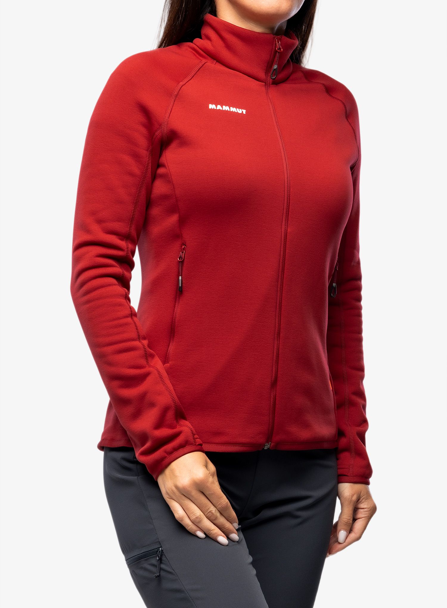 Ženska dukserica Mammut Aconcagua ML Jacket - blood red