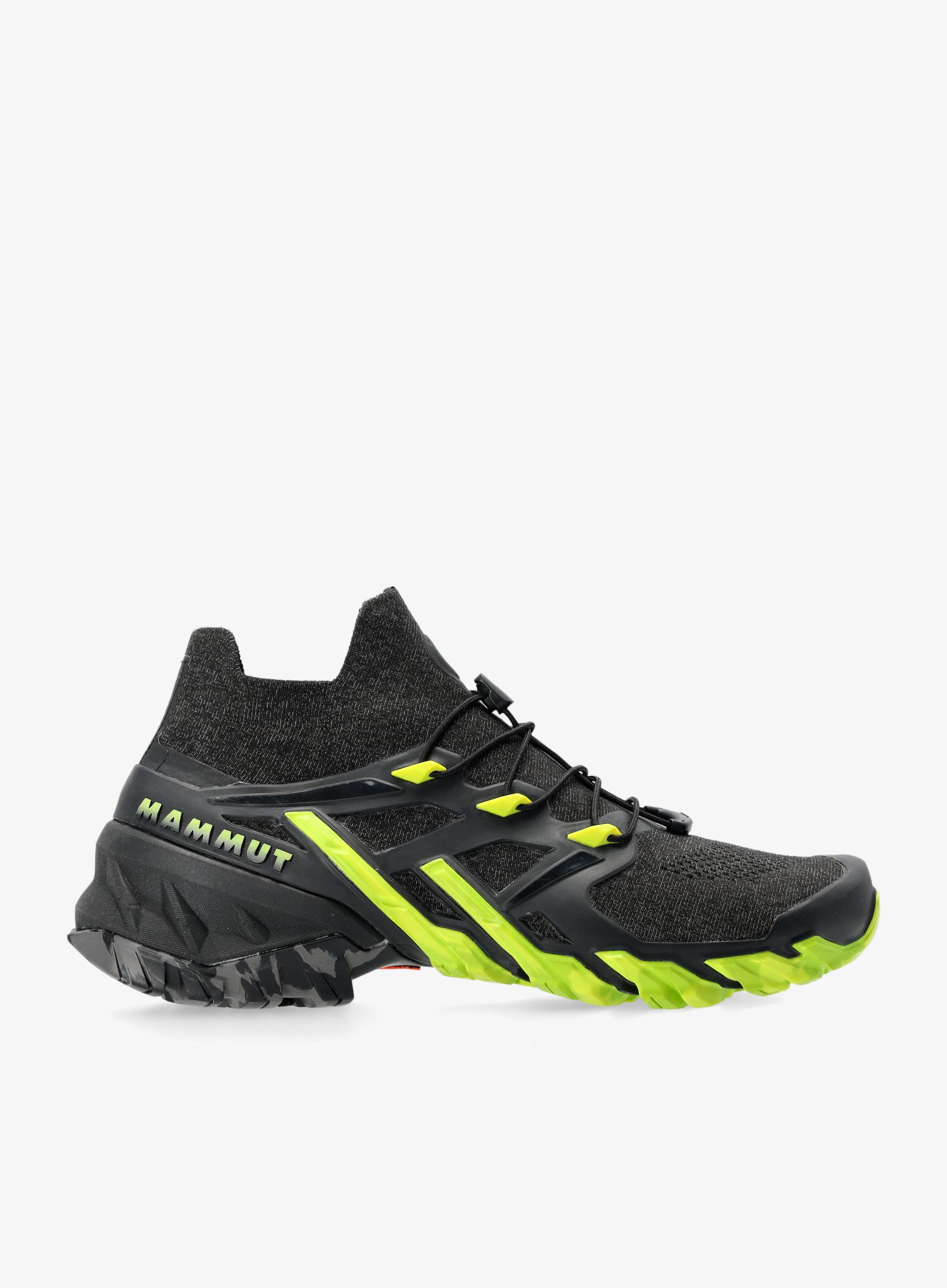 Muške cipele Mammut Aegility Pro Mid - black/highlime