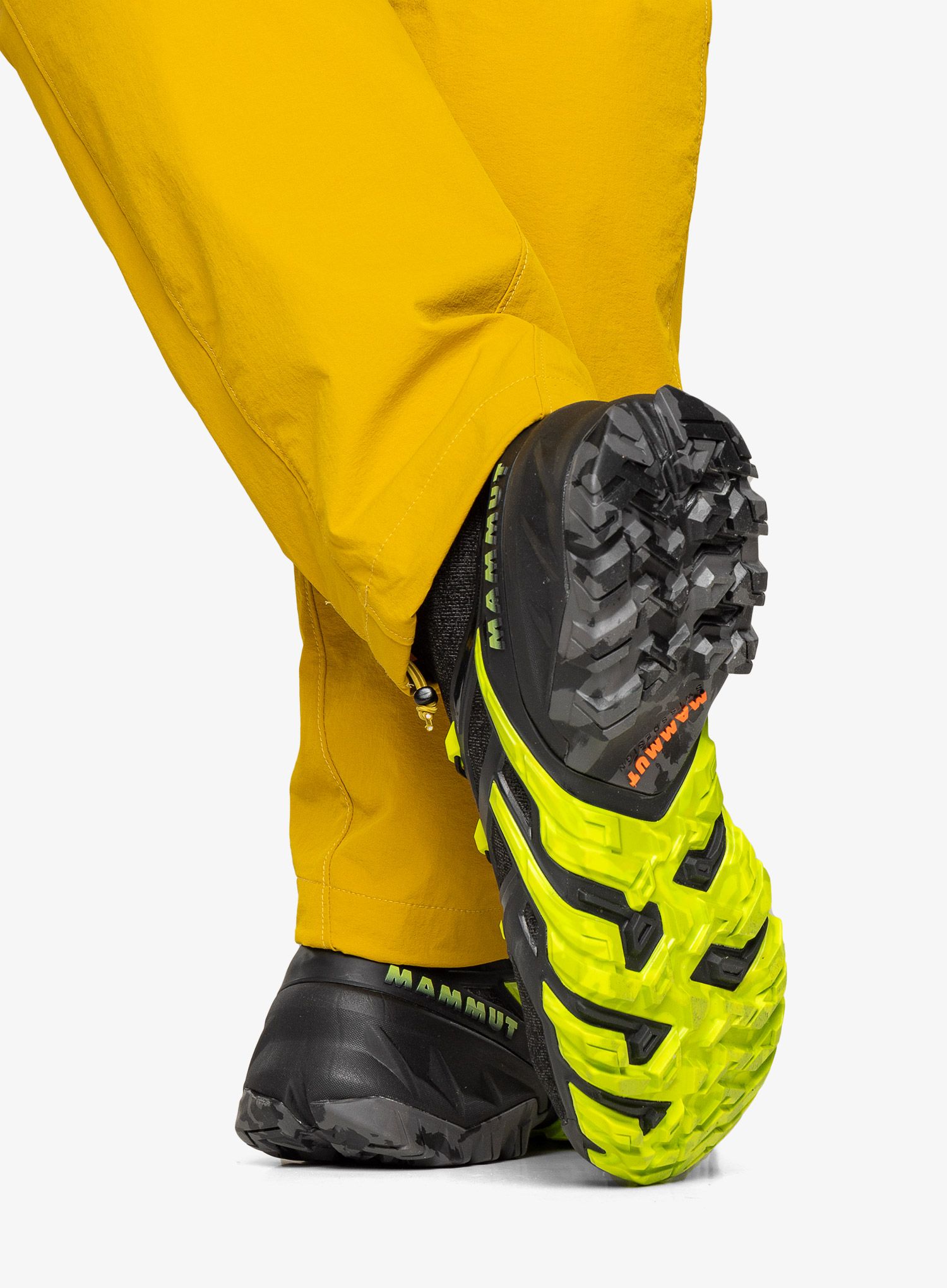 Muške cipele Mammut Aegility Pro Mid - black/highlime