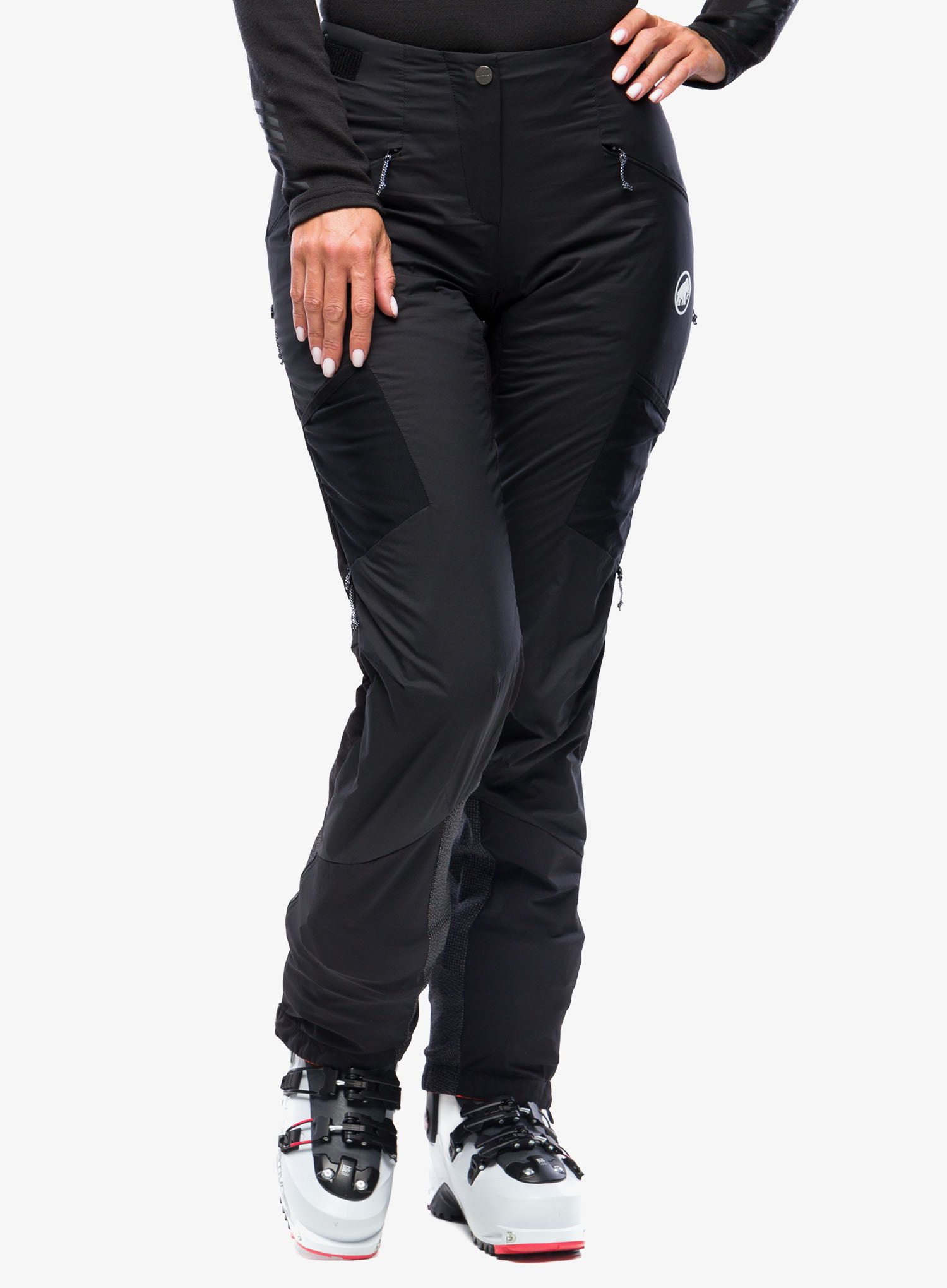 Ženske hlače za turno skijanje Mammut Aenergy IN Hybrid Pants - black
