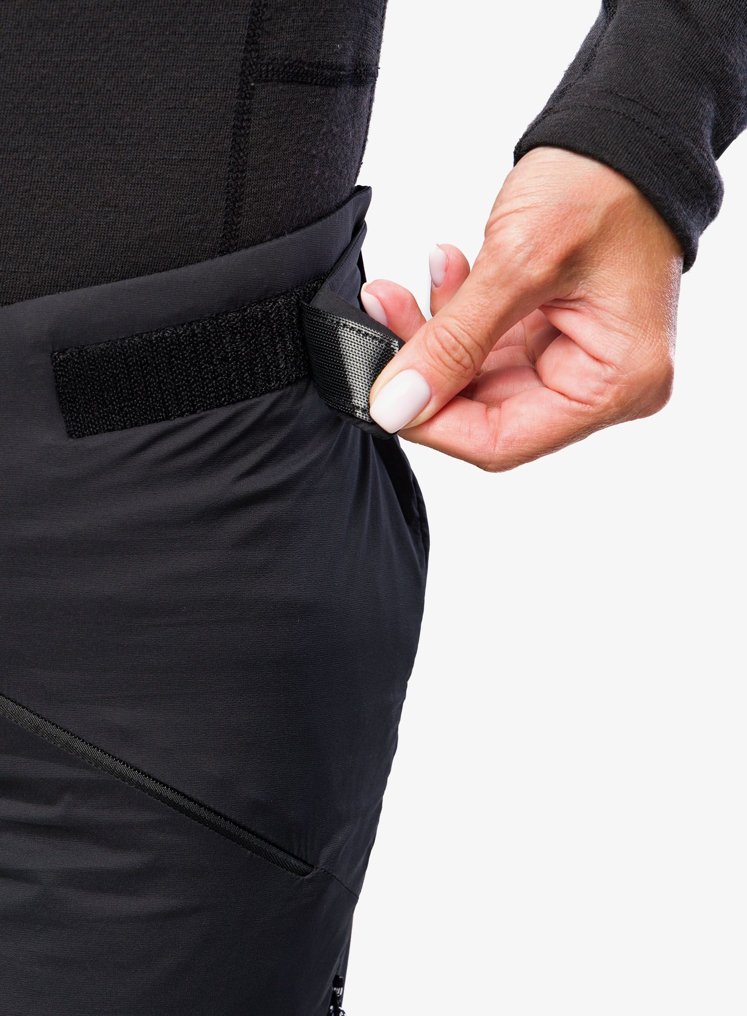 Ženske hlače za turno skijanje Mammut Aenergy IN Hybrid Pants - black