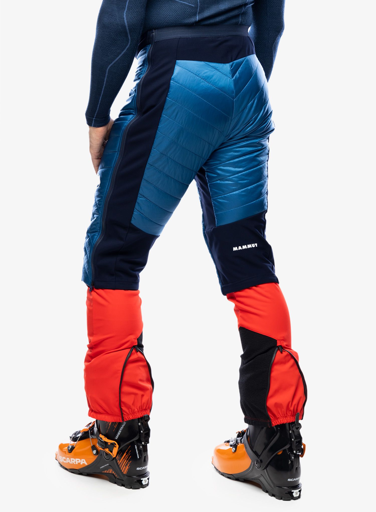 Kratke hlače s postavom Mammut Aenergy IN Shorts - deep ice/marine