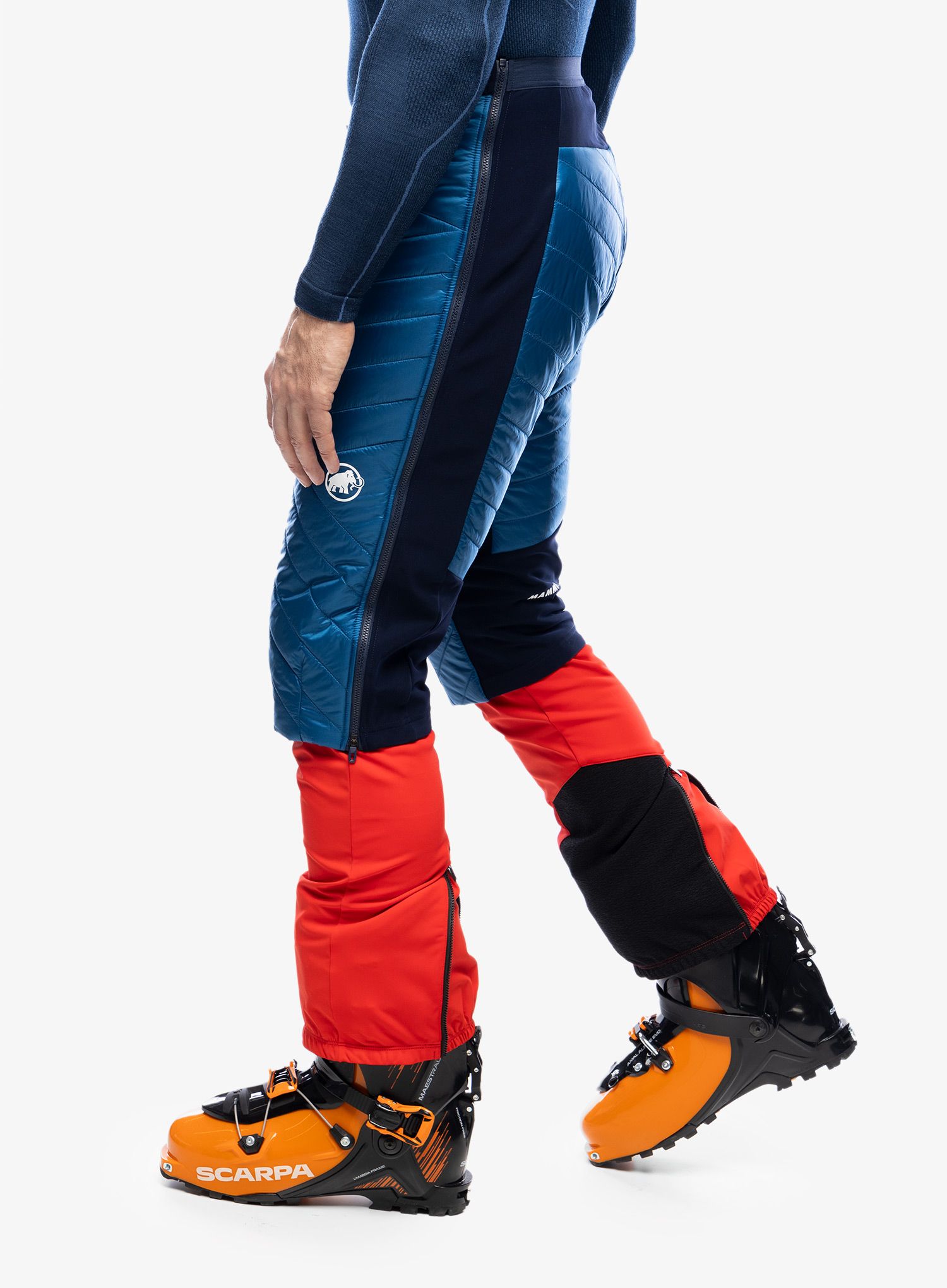 Kratke hlače s postavom Mammut Aenergy IN Shorts - deep ice/marine