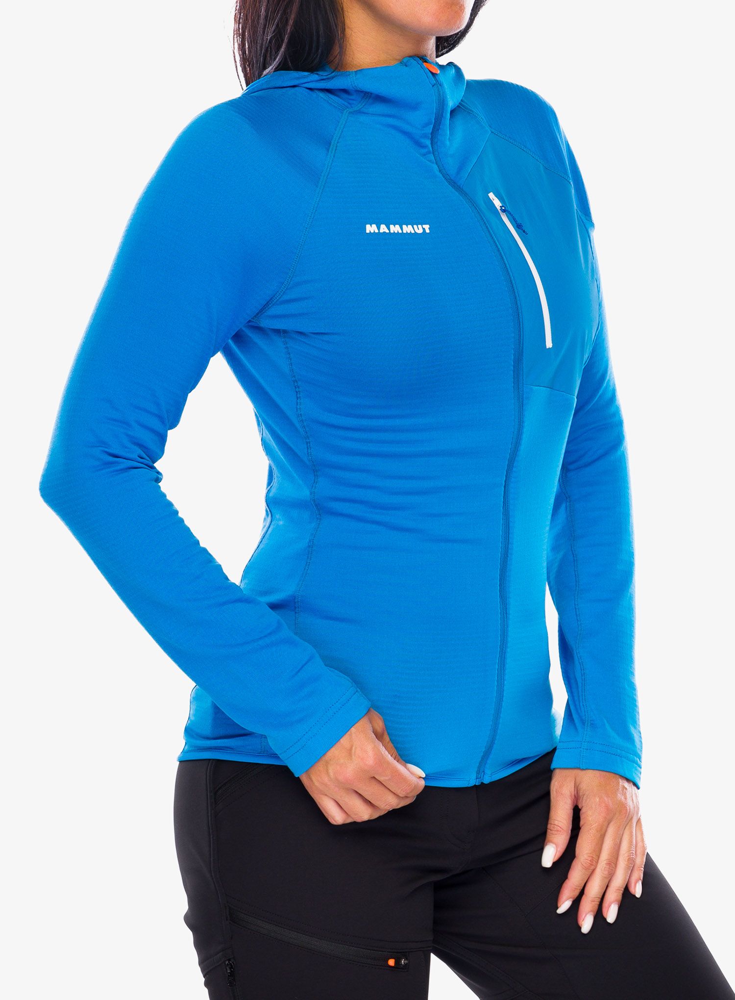 Ženska dukserica Mammut Aenergy Light ML Hooded Jacket - glacier blue