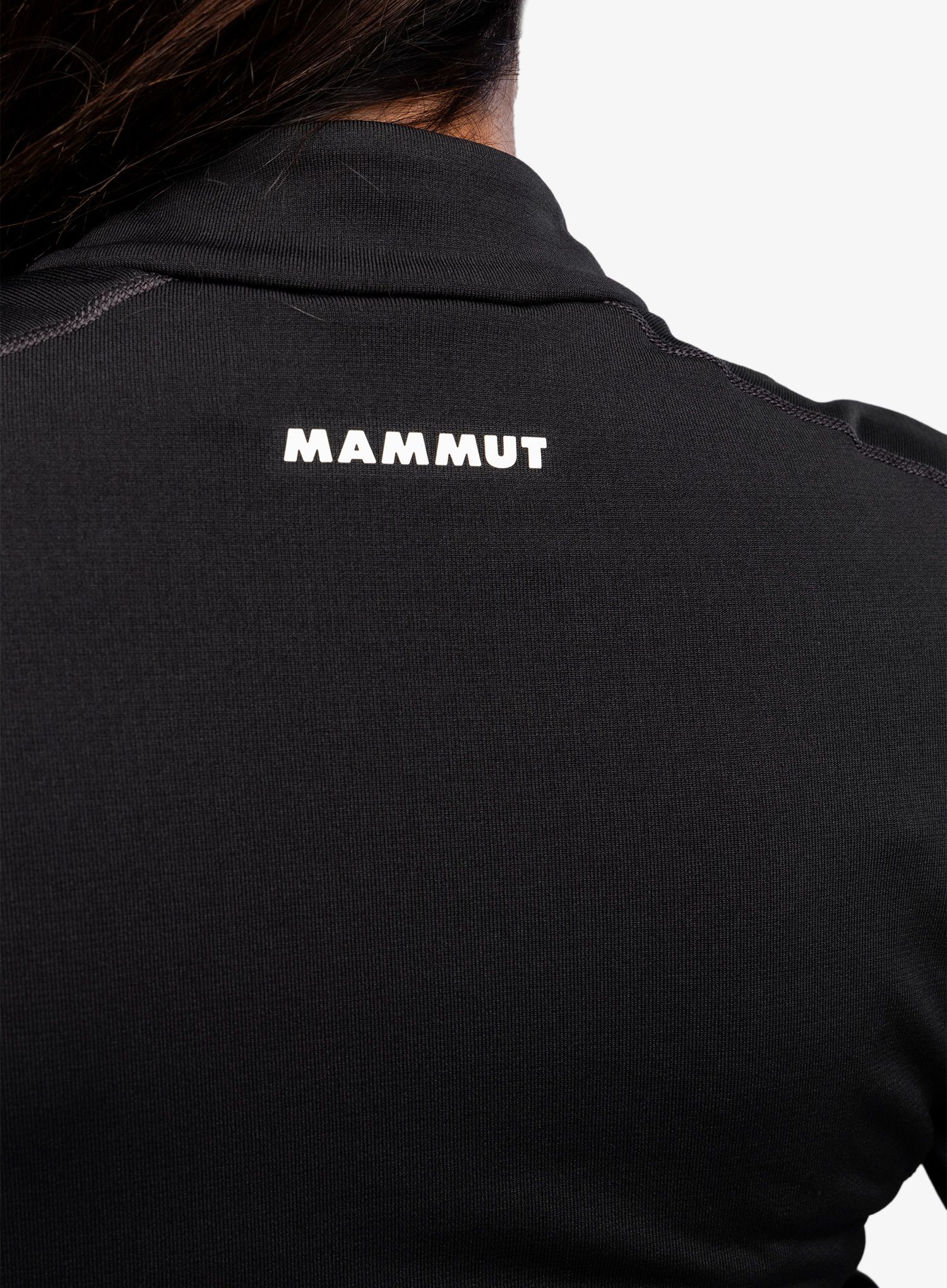 Ženska dukserica bez kapuljače Mammut Aenergy ML Half Zip Pull - black
