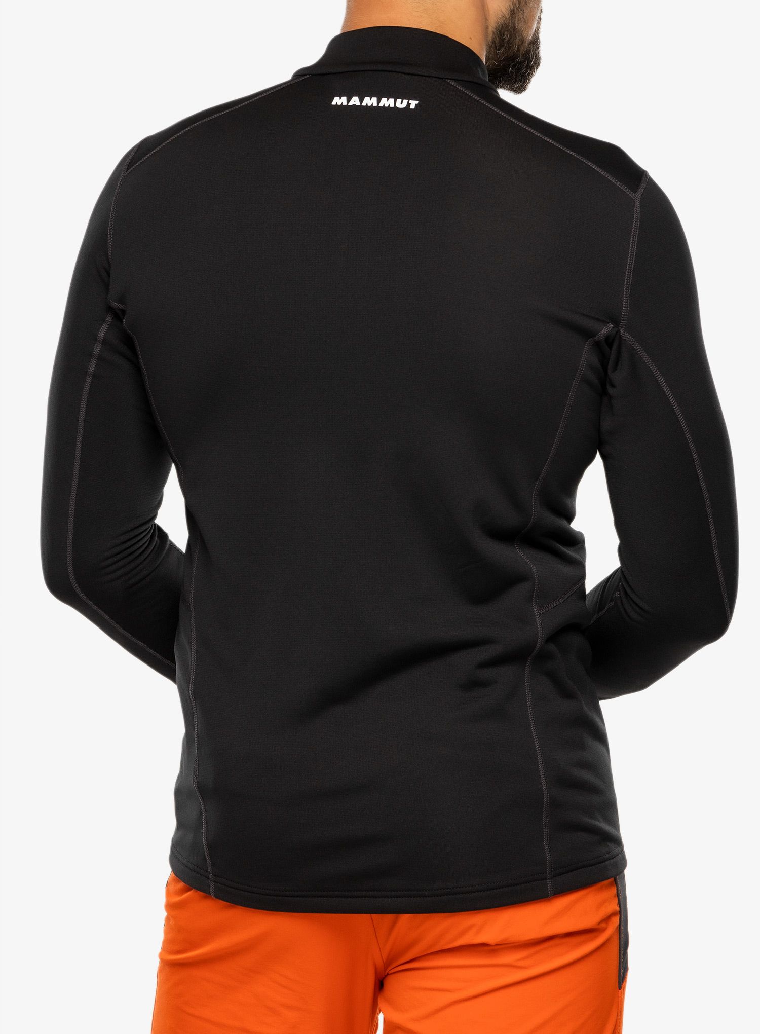 Dukserica Mammut Aenergy ML Half Zip Pull - black