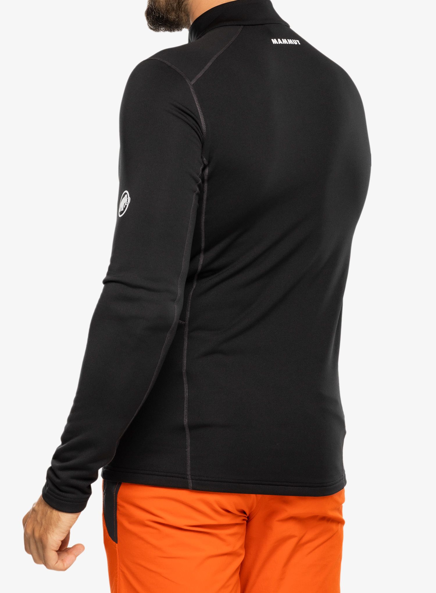 Dukserica Mammut Aenergy ML Half Zip Pull - black