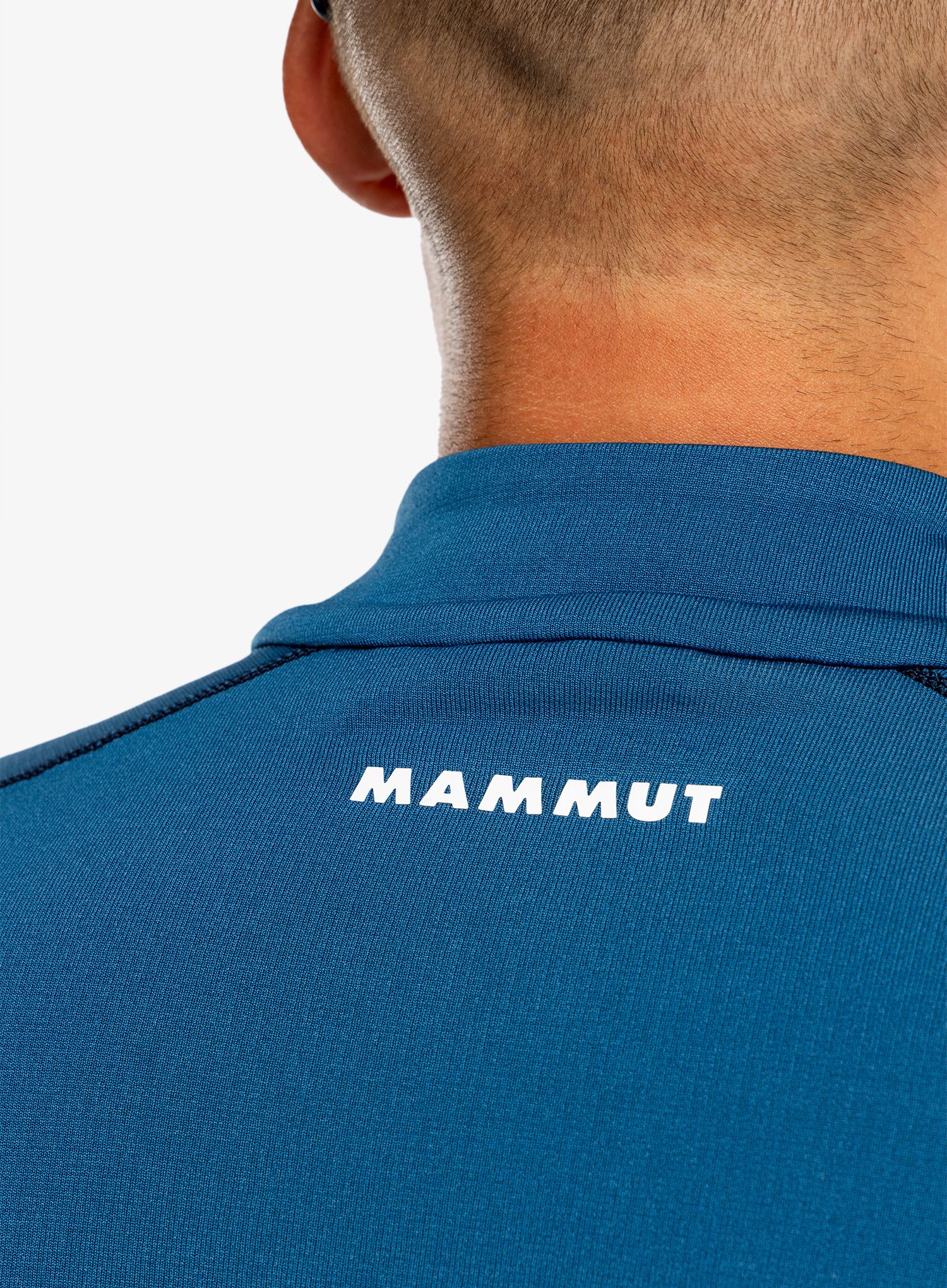 Dukserica s 1/2 patentnim zatvaračem Mammut Aenergy ML Half Zip Pull - deep ice/marine
