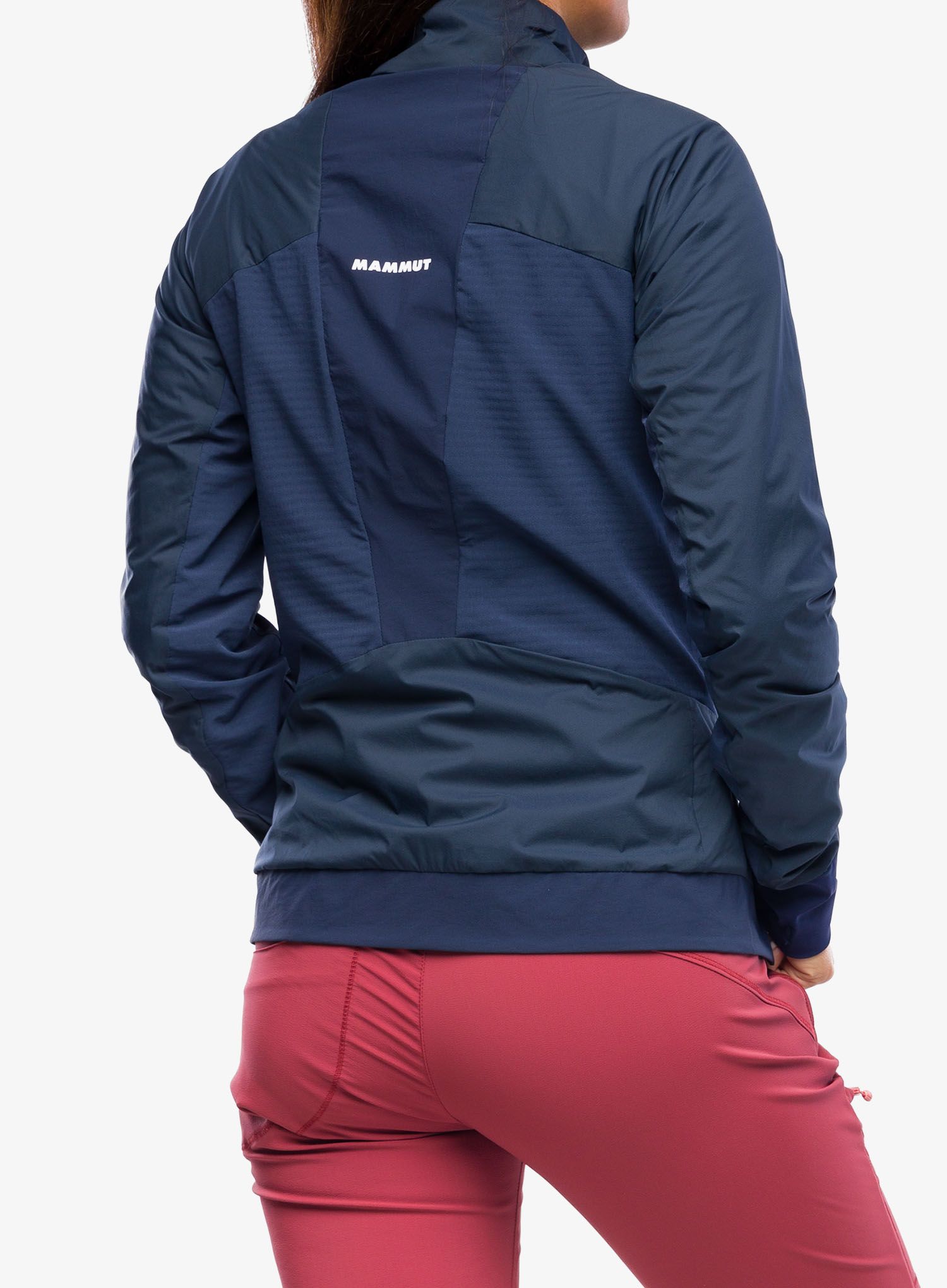 Ženska hibridna jakna Mammut Aenergy IN Hybrid Jacket - marine/white