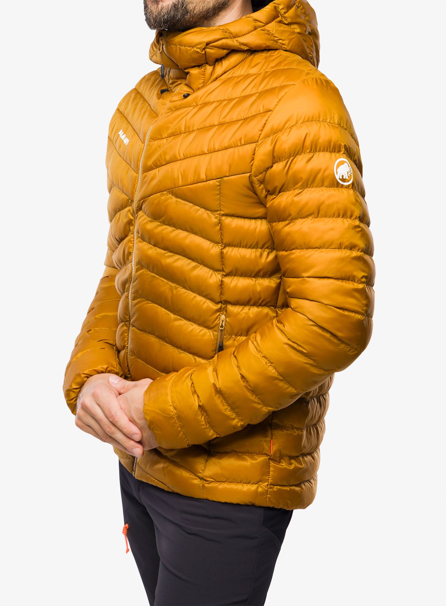 Jakna s postavom Mammut Albula IN Hooded Jacket - cheetah