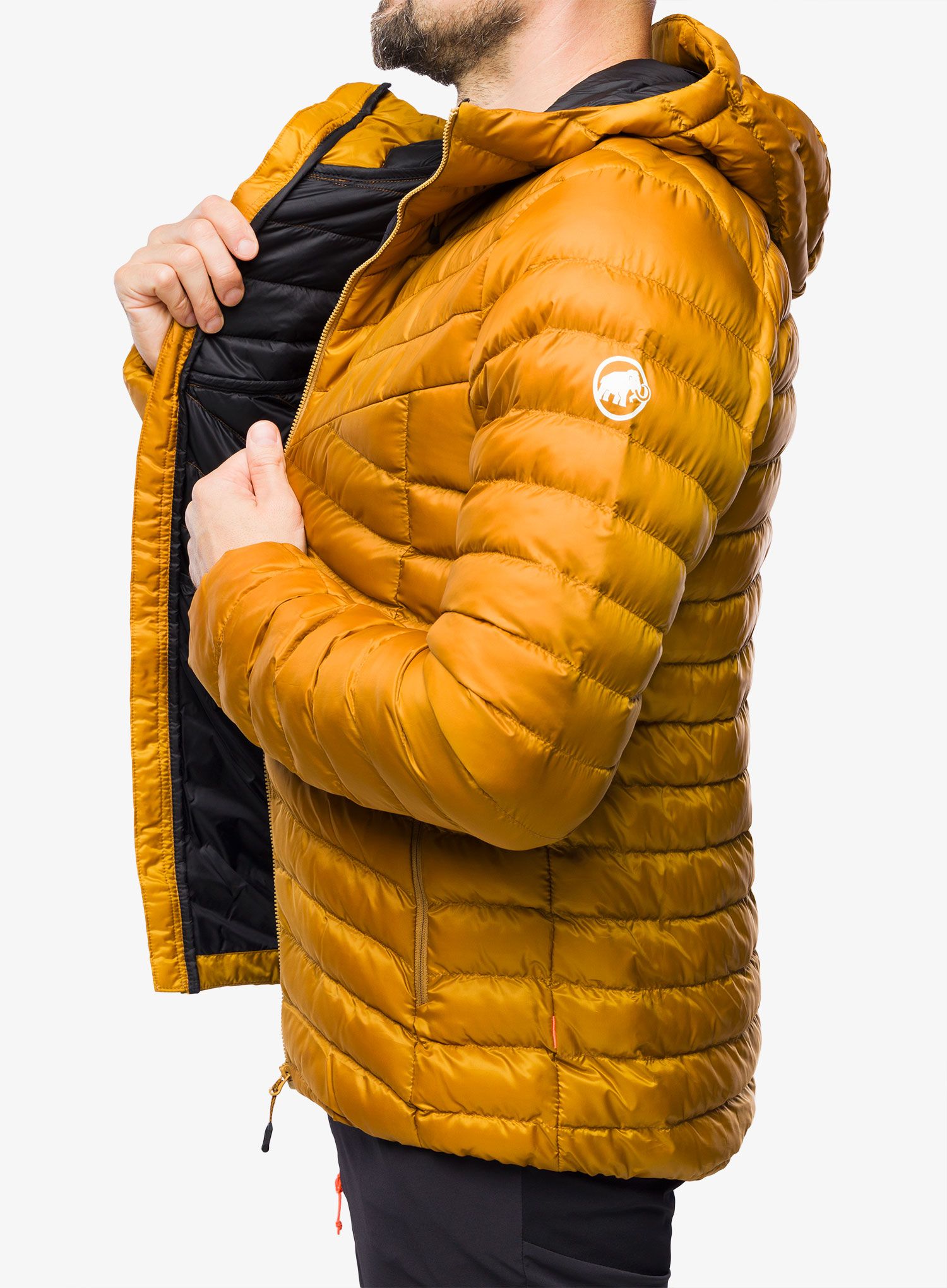 Jakna s postavom Mammut Albula IN Hooded Jacket - cheetah