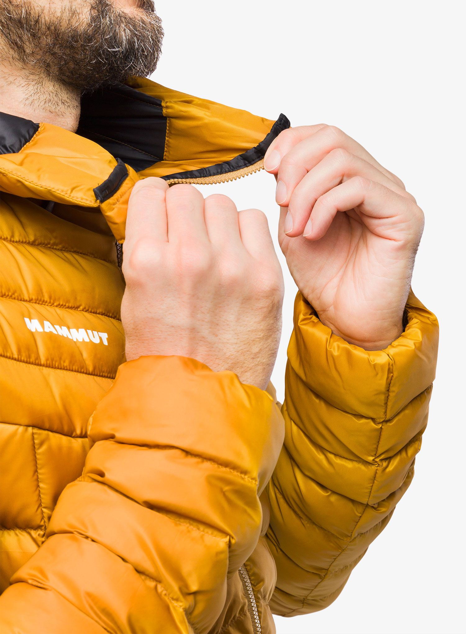 Jakna s postavom Mammut Albula IN Hooded Jacket - cheetah