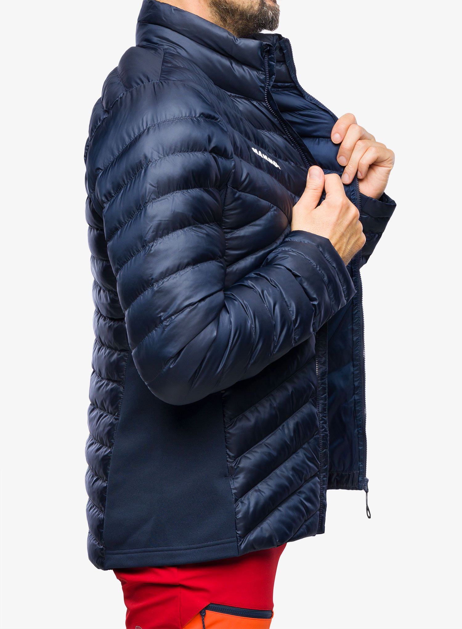 Jakna s postavom Mammut Albula IN Hybrid Jacket - marine
