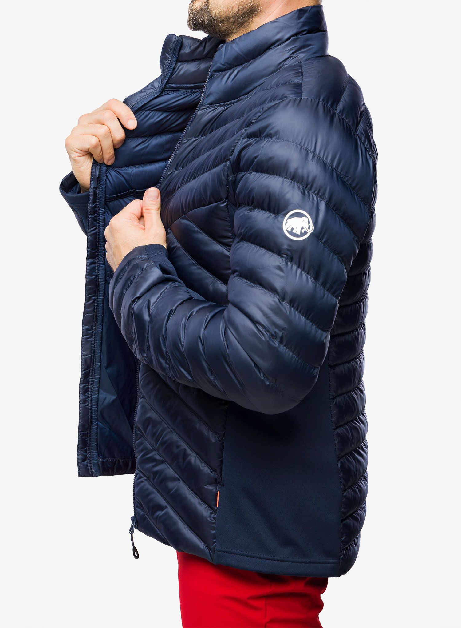 Jakna s postavom Mammut Albula IN Hybrid Jacket - marine