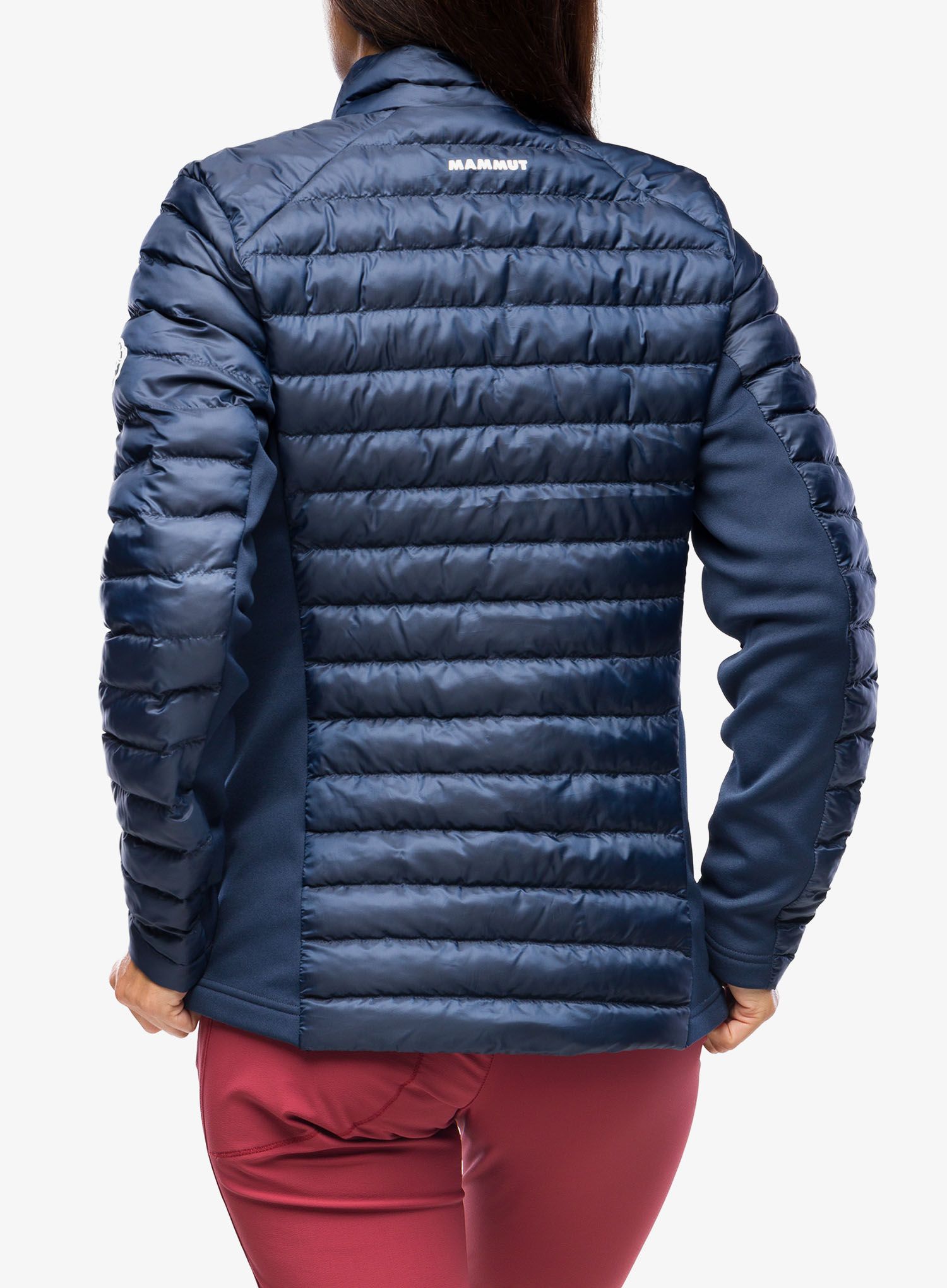 Jakna s postavom ženska Mammut Albula IN Hybrid Jacket - marine