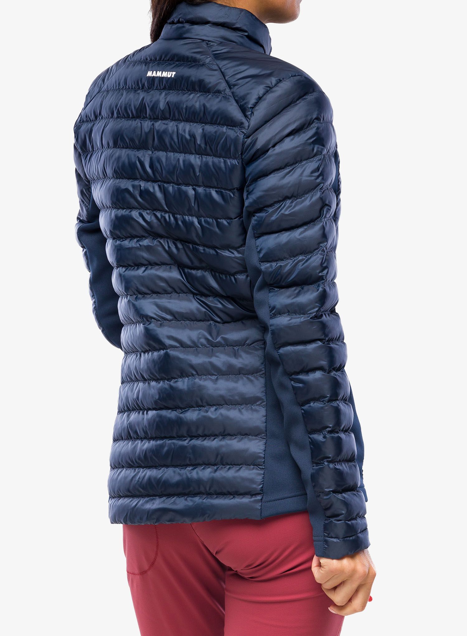 Jakna s postavom ženska Mammut Albula IN Hybrid Jacket - marine