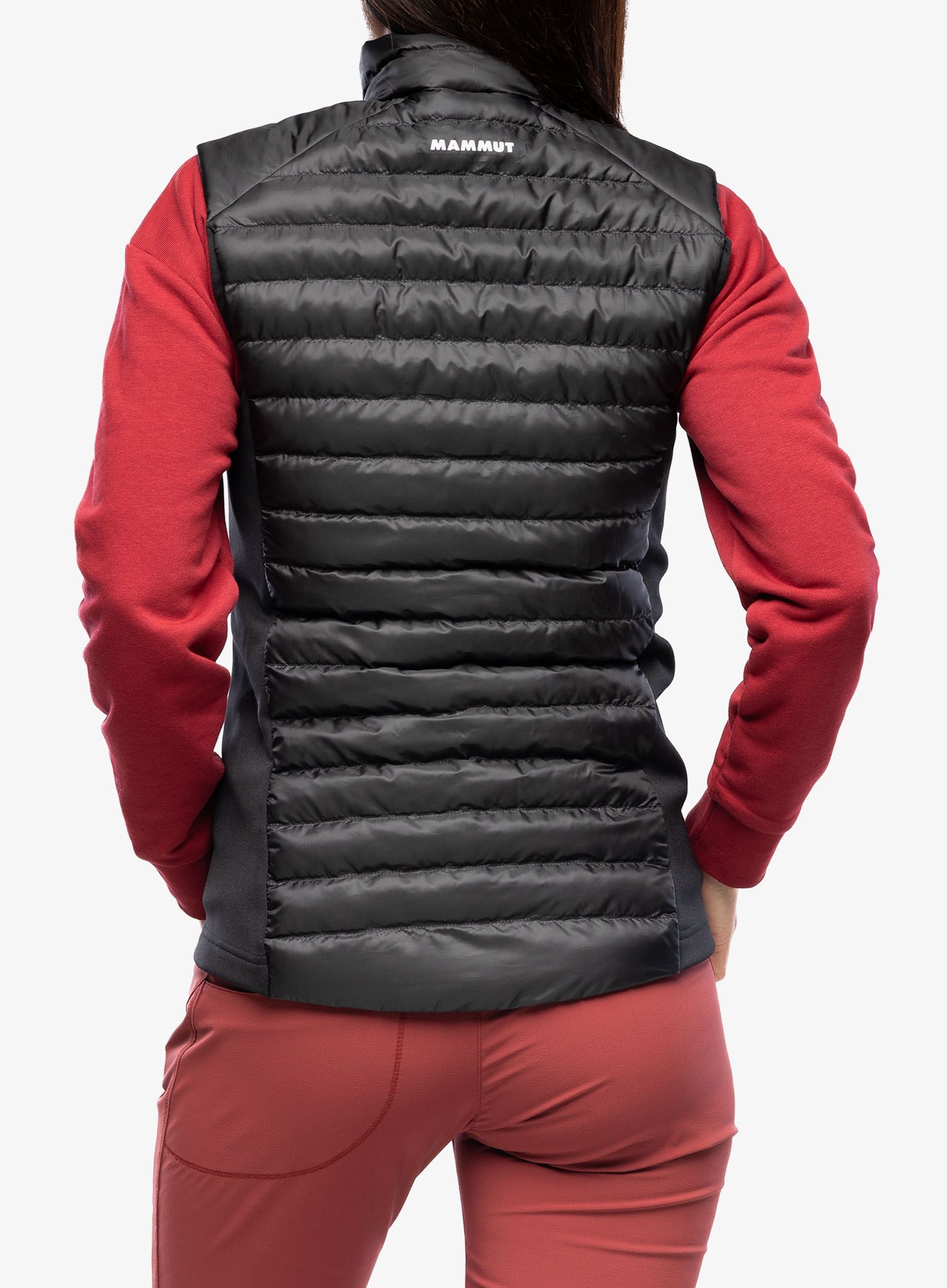 Ženski prsluk Mammut Albula IN Hybrid Vest - black