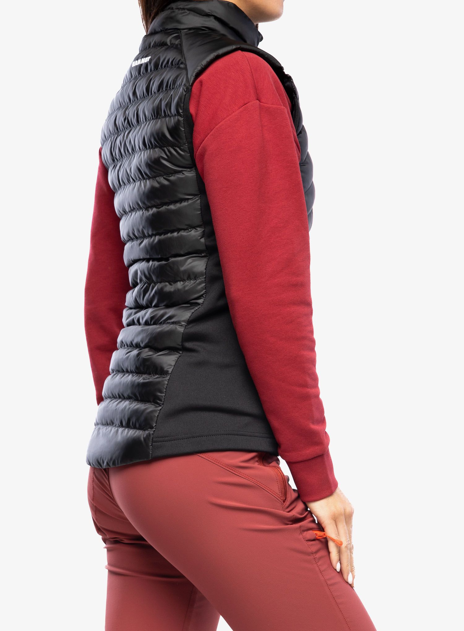 Ženski prsluk Mammut Albula IN Hybrid Vest - black