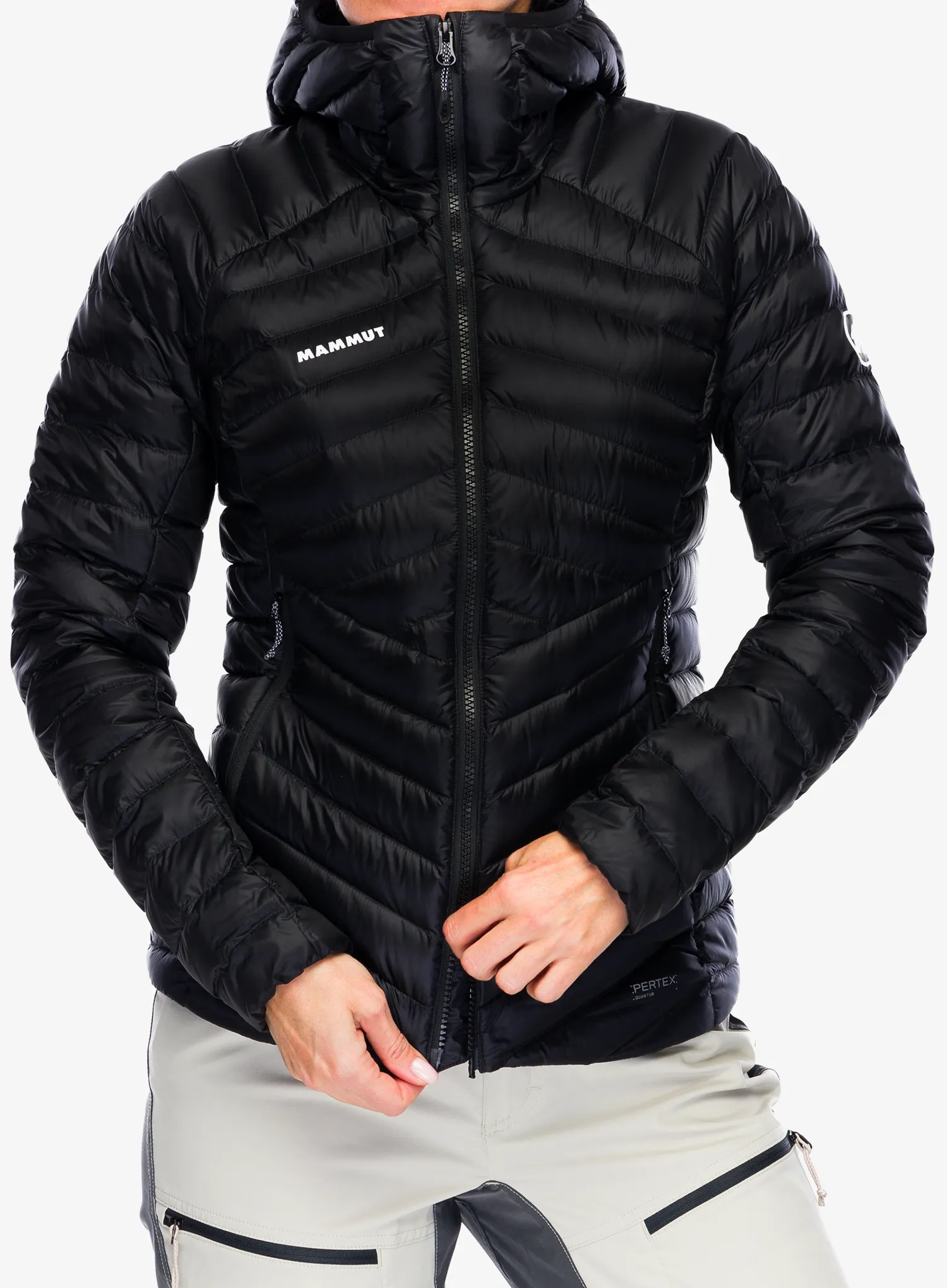 Ženska perjana jakna Mammut Broad Peak IN Hooded Jacket