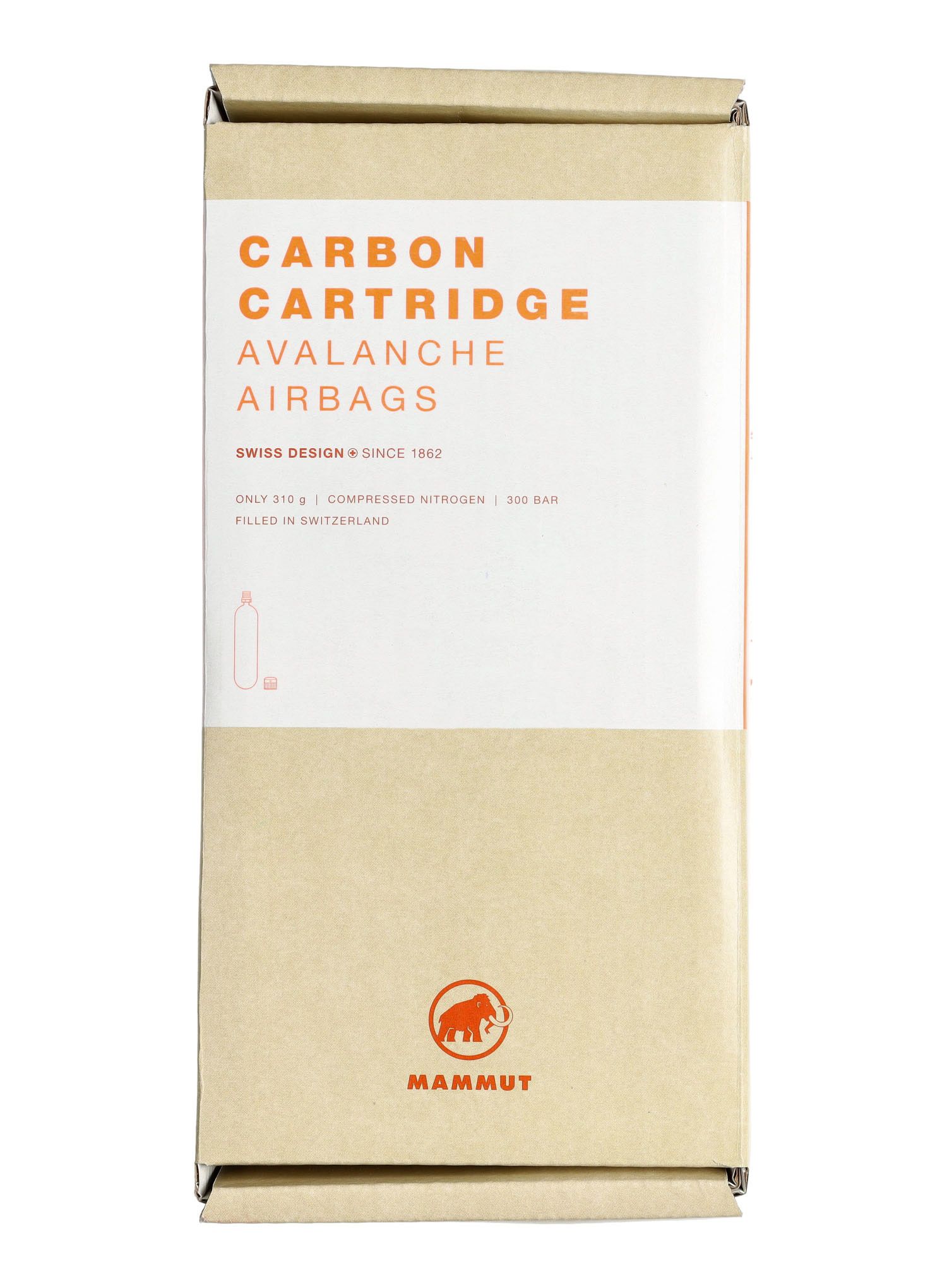 Kartuše za lavinske ruksake Mammut Carbon Cartridge 300 bar - black