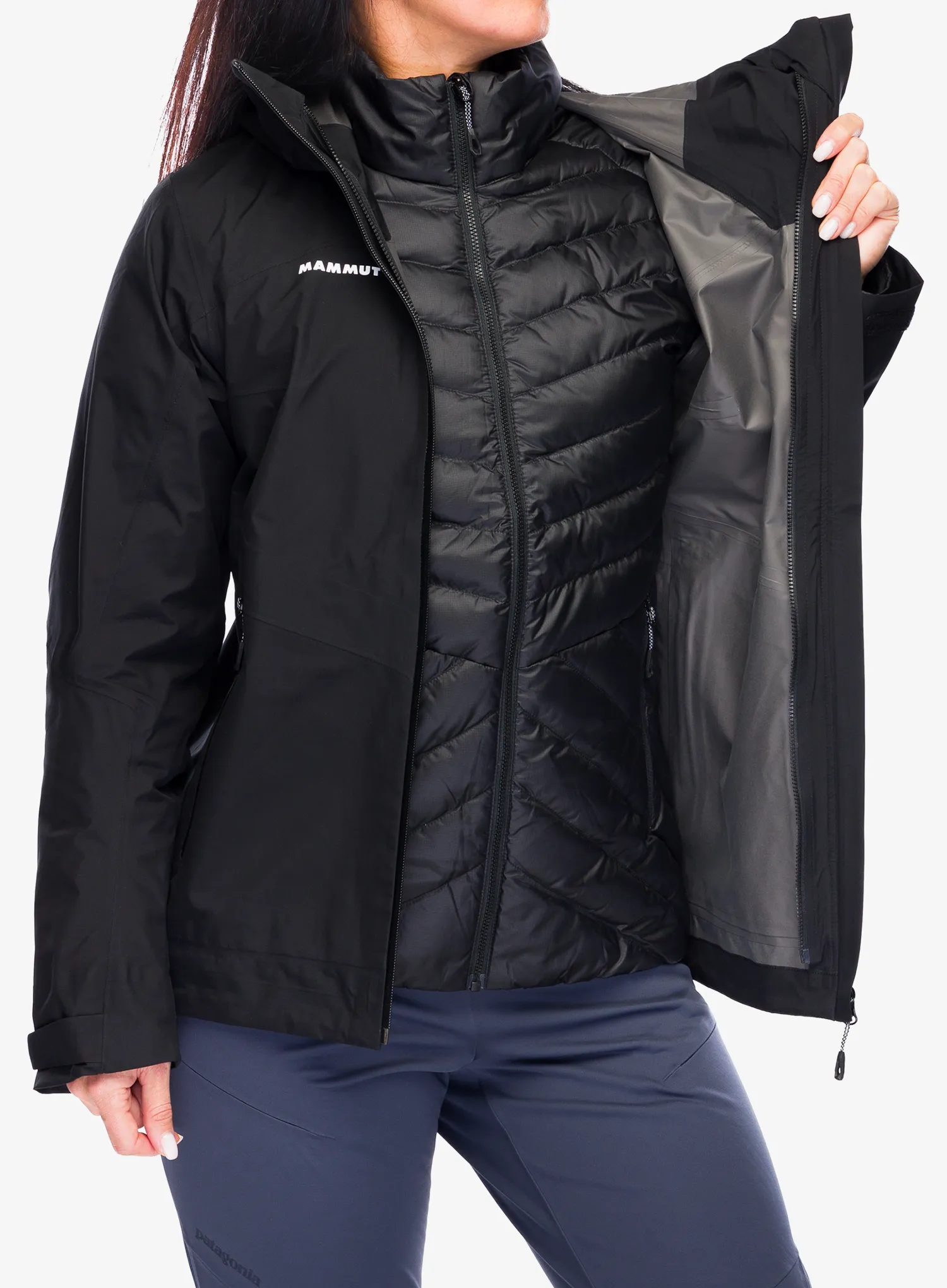 Ženska jakna Mammut Convey 3in1 HS Hooded Jacket