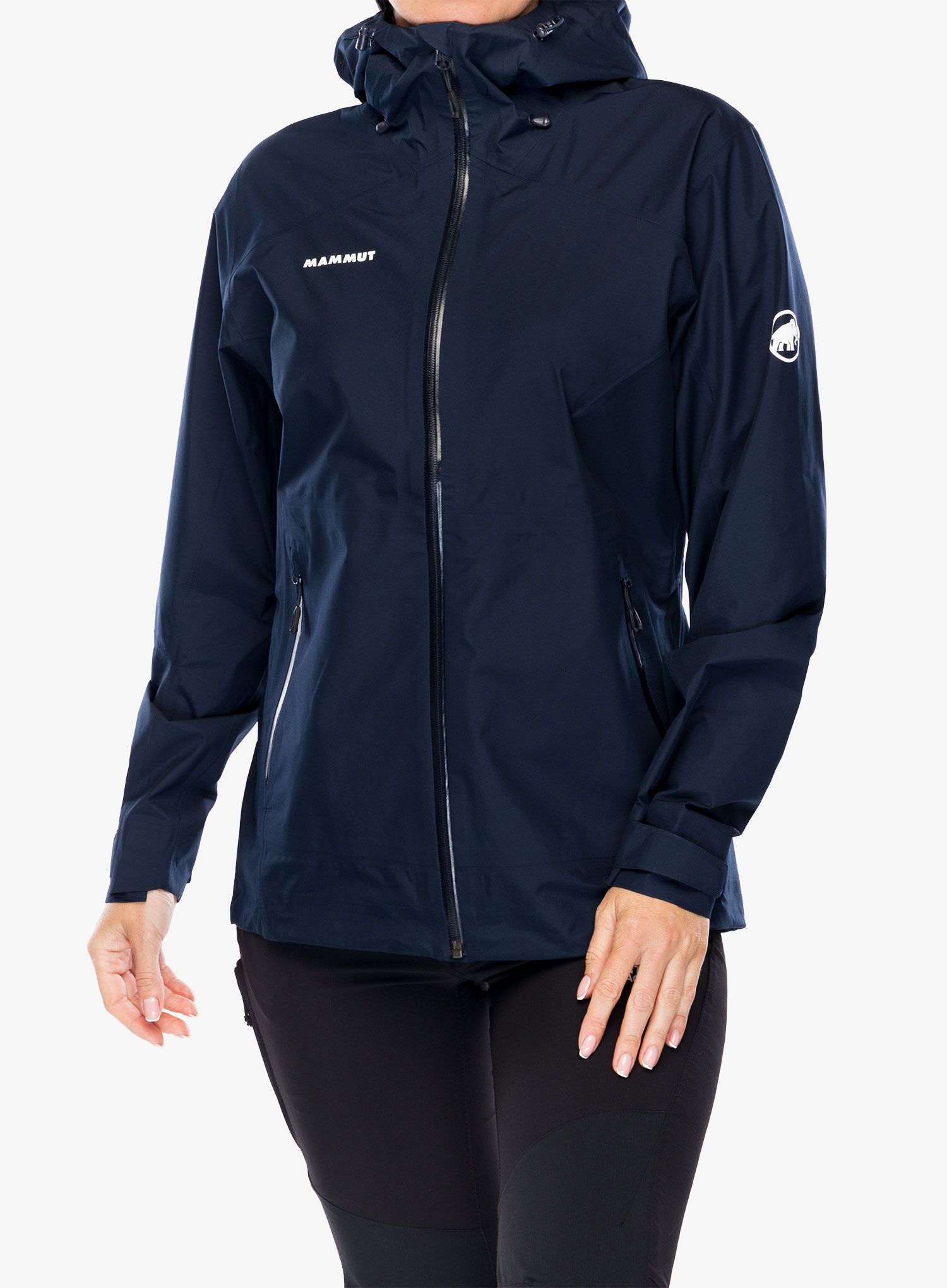 GORE-TEX ženska jakna Mammut Convey Tour HS Hooded Jacket - marine/marine
