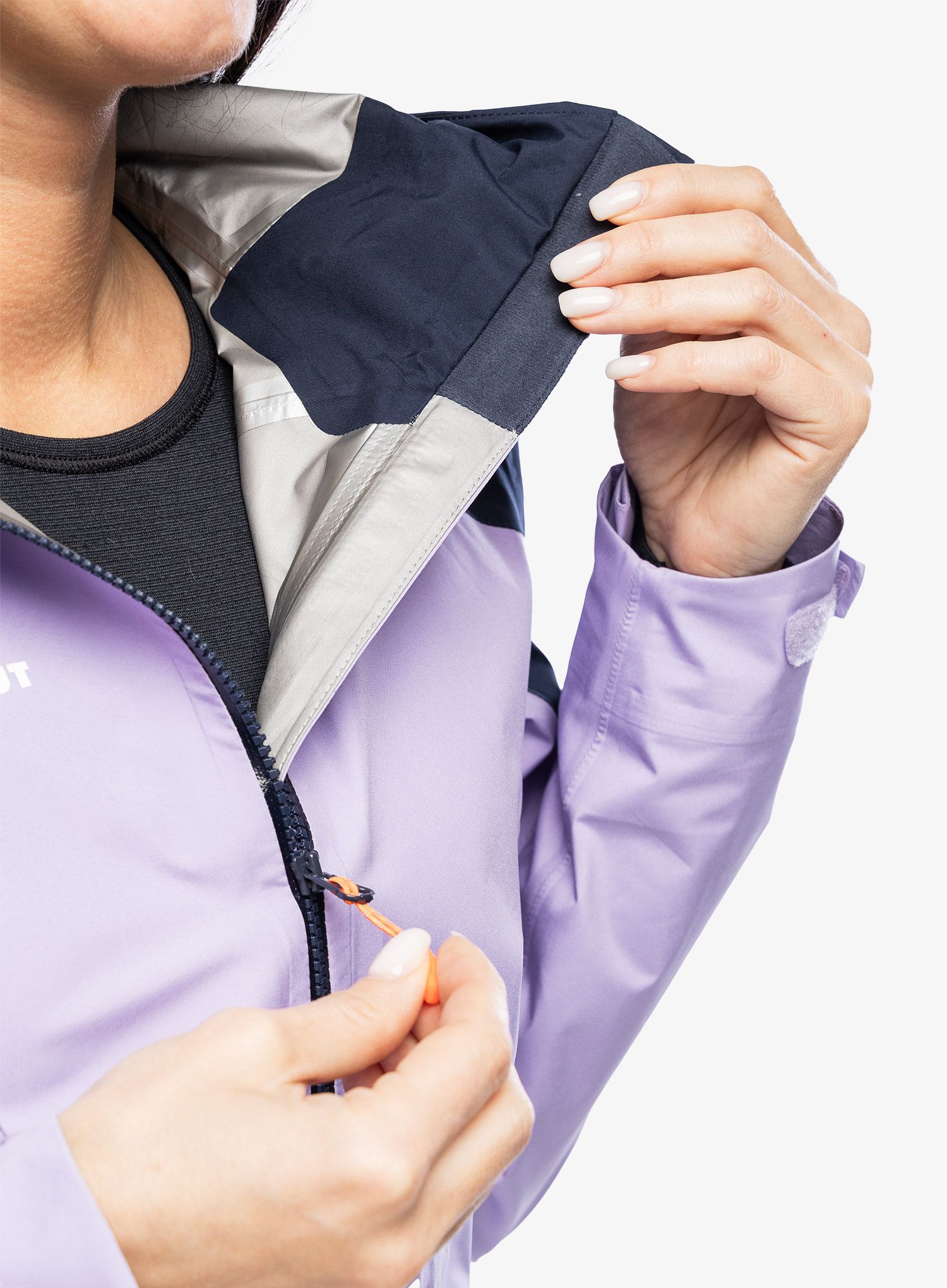 GORE-TEX ženska jakna Mammut Convey Tour HS Hooded Jacket - supernova/marine