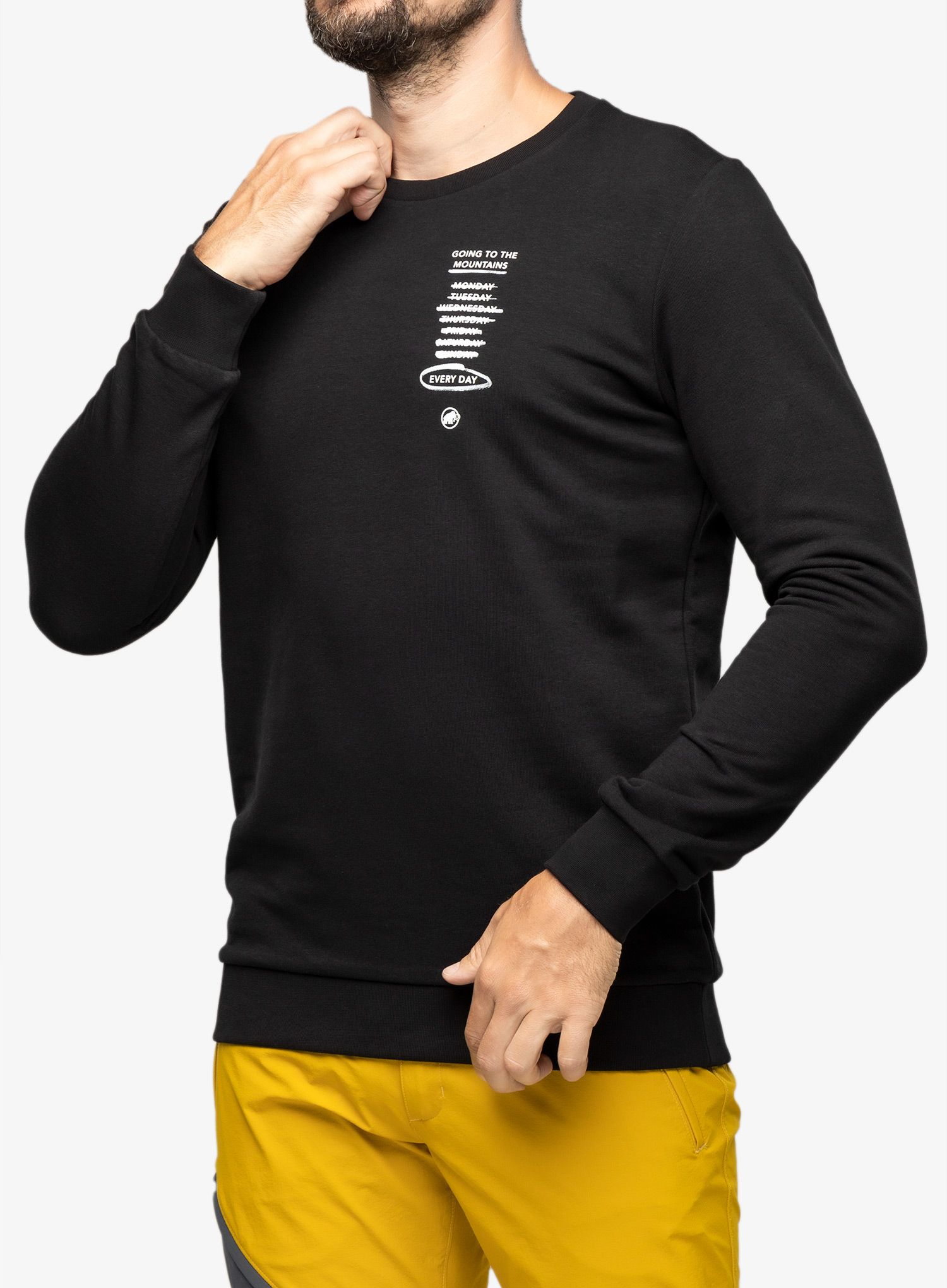 Dukserica Mammut Core ML Crew Neck Every Day - black