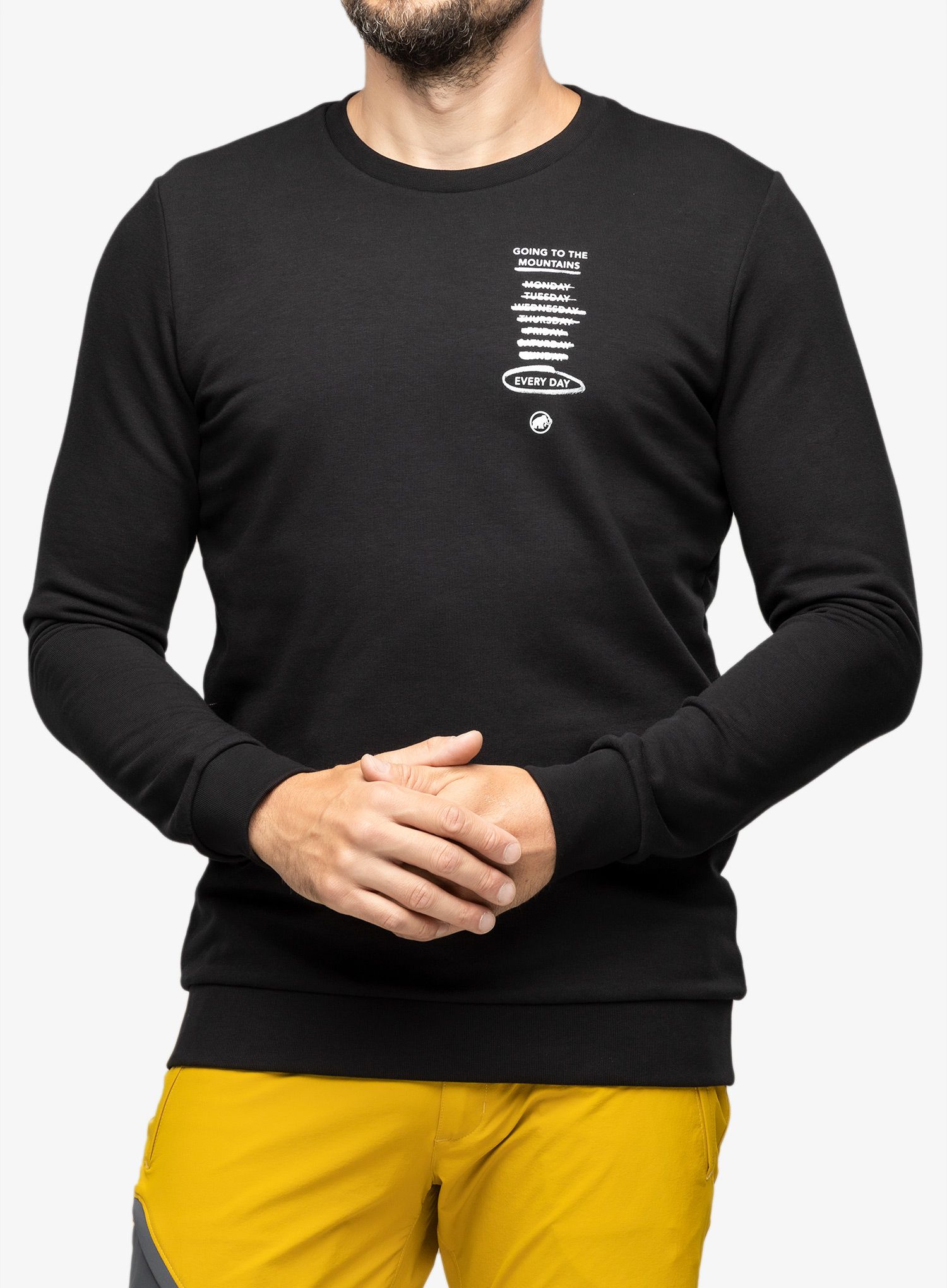 Dukserica Mammut Core ML Crew Neck Every Day - black