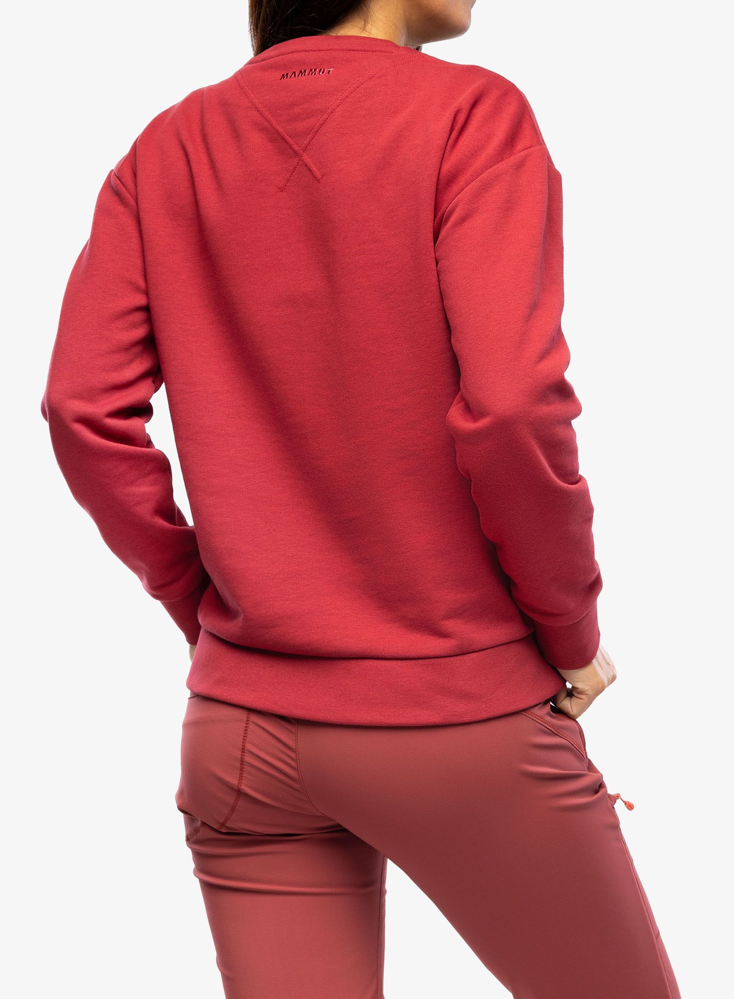 Ženska dukserica Mammut Core ML Crew Neck Original - blood red