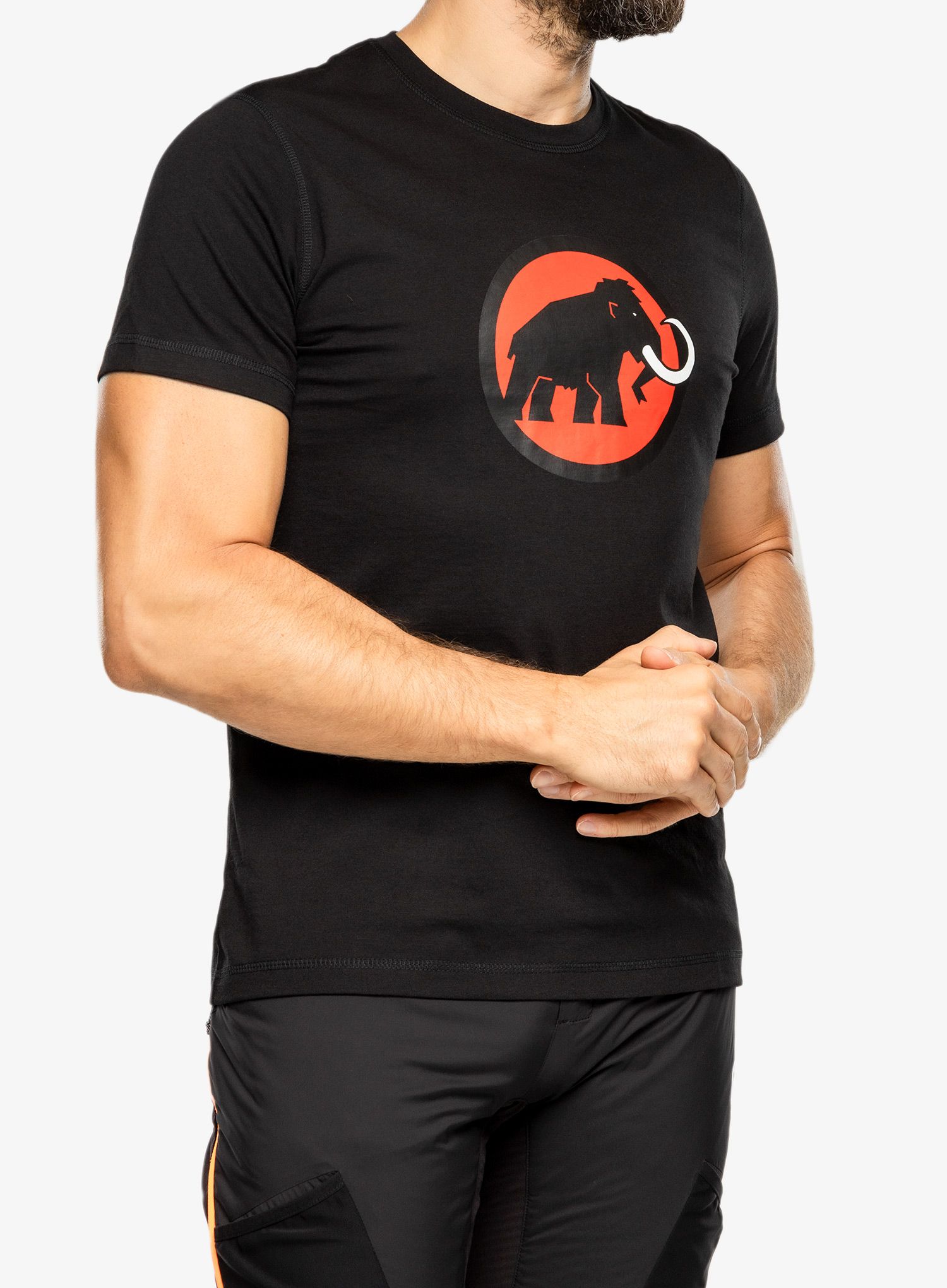 Majica s tiskom Mammut Core T-Shirt Classic - black