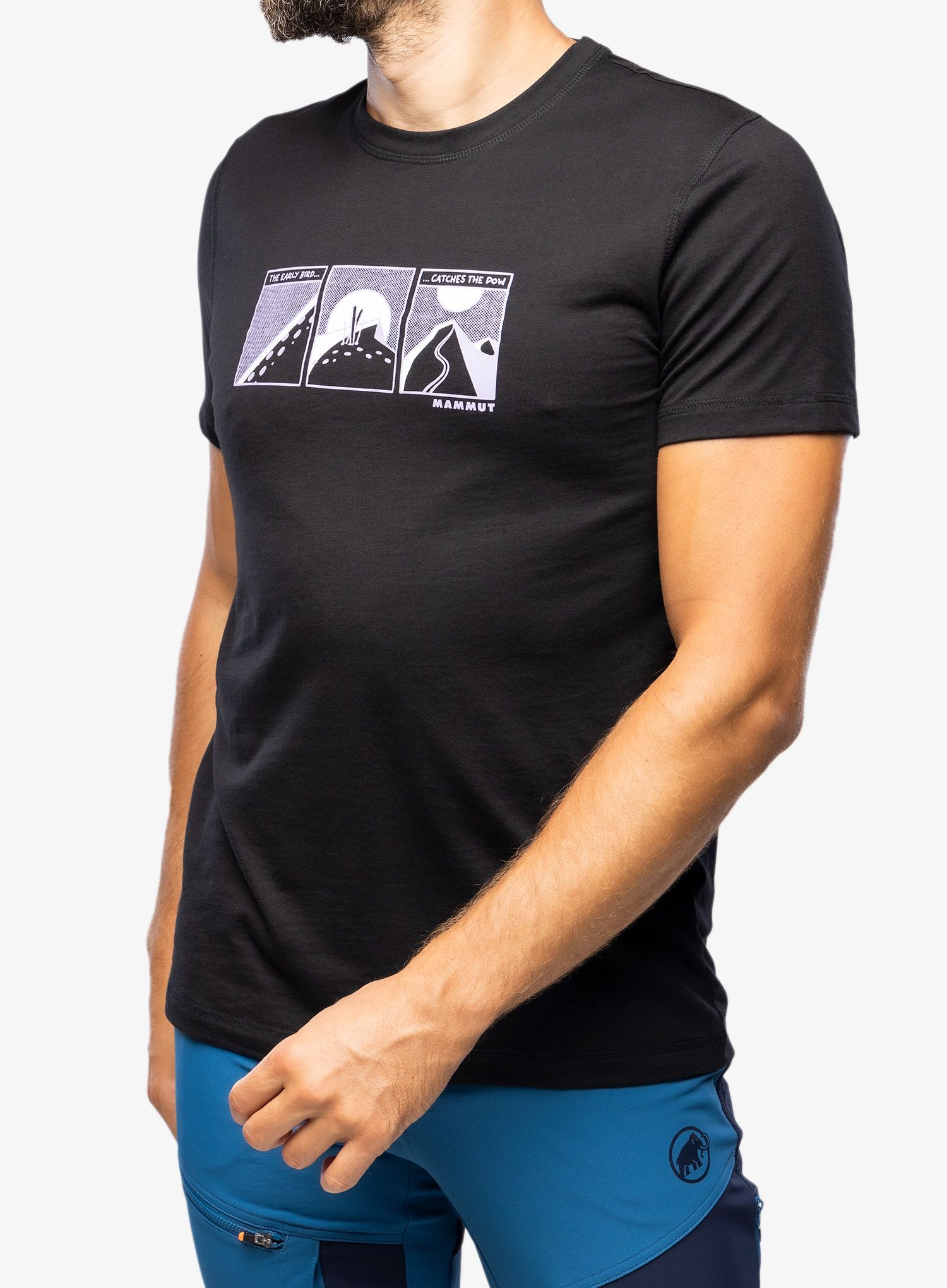 Majica Mammut Core T-Shirt First Line - black
