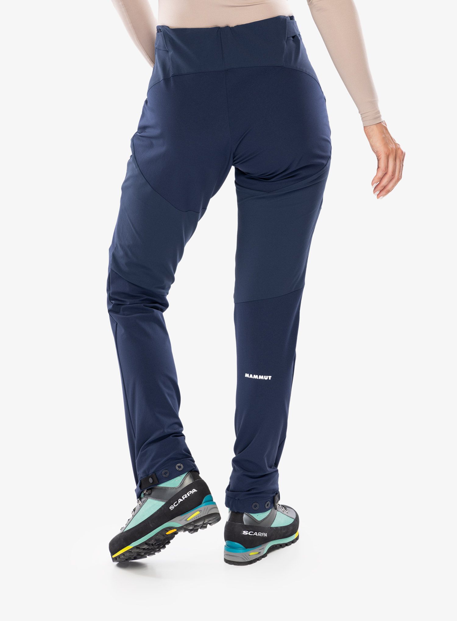 Ženske softshell hlače Mammut Courmayeur SO Pants - marine