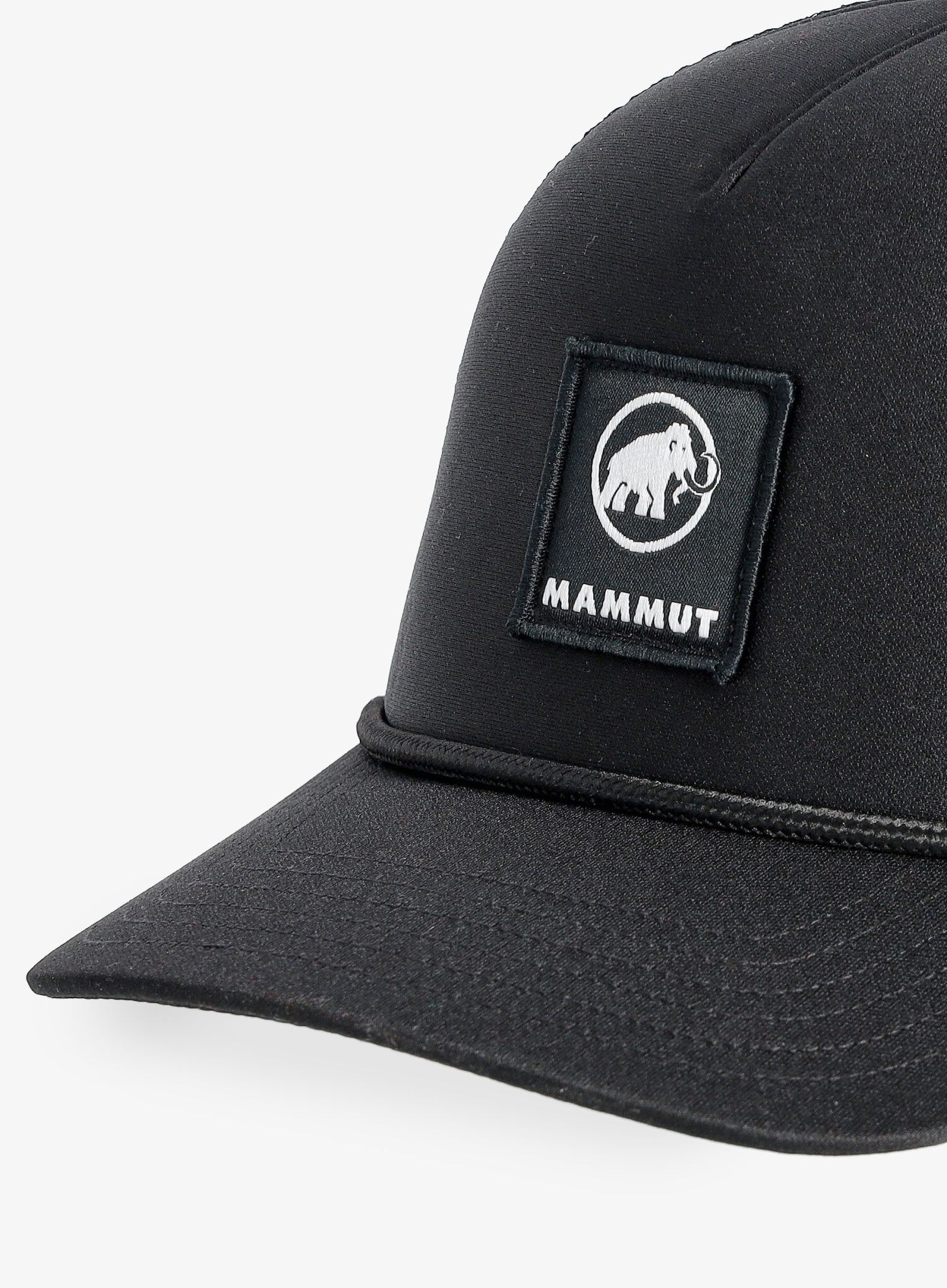 Kačket Mammut Crag Cap Logo - black