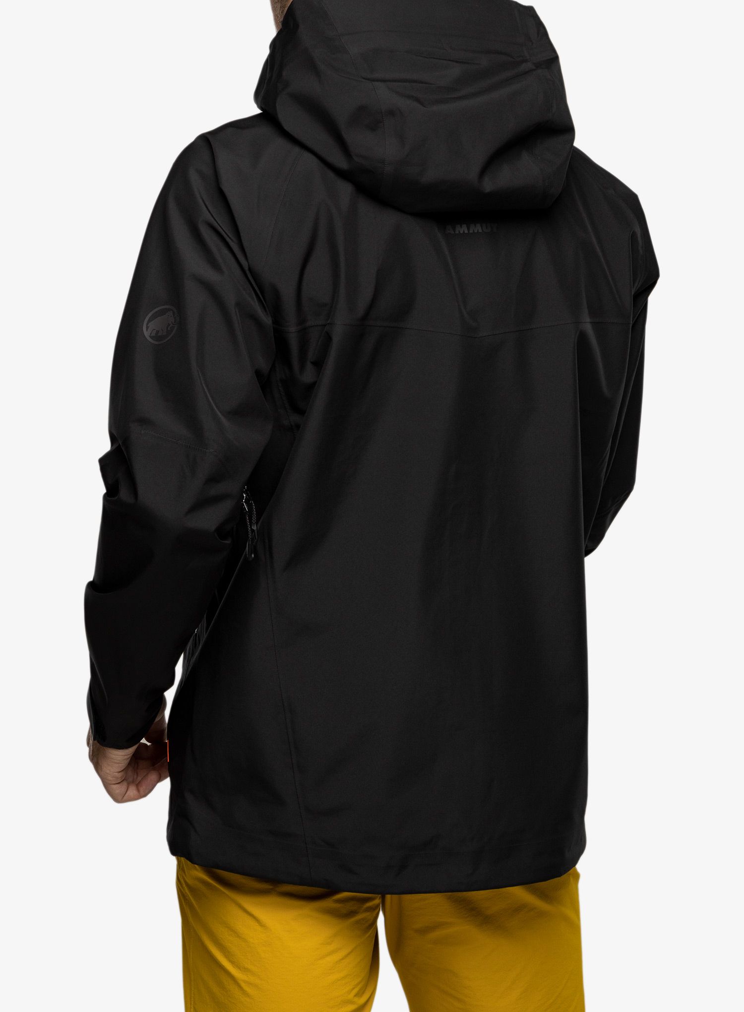 Kišna jakna Mammut Crater HS Hooded Jacket - black