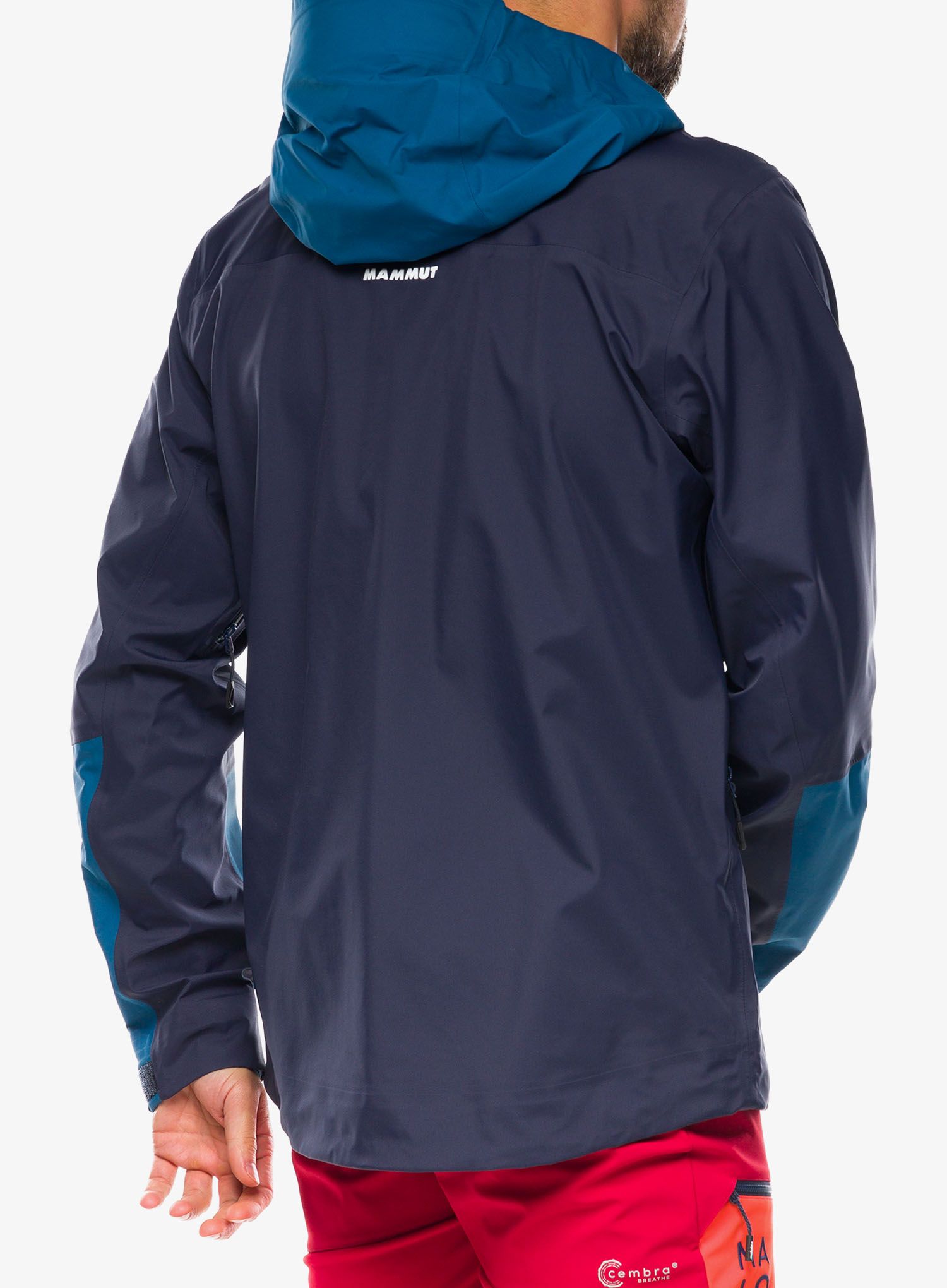 Skijaška jakna Mammut Haldigrat Air HS Hooded Jacket - marine/deep ice