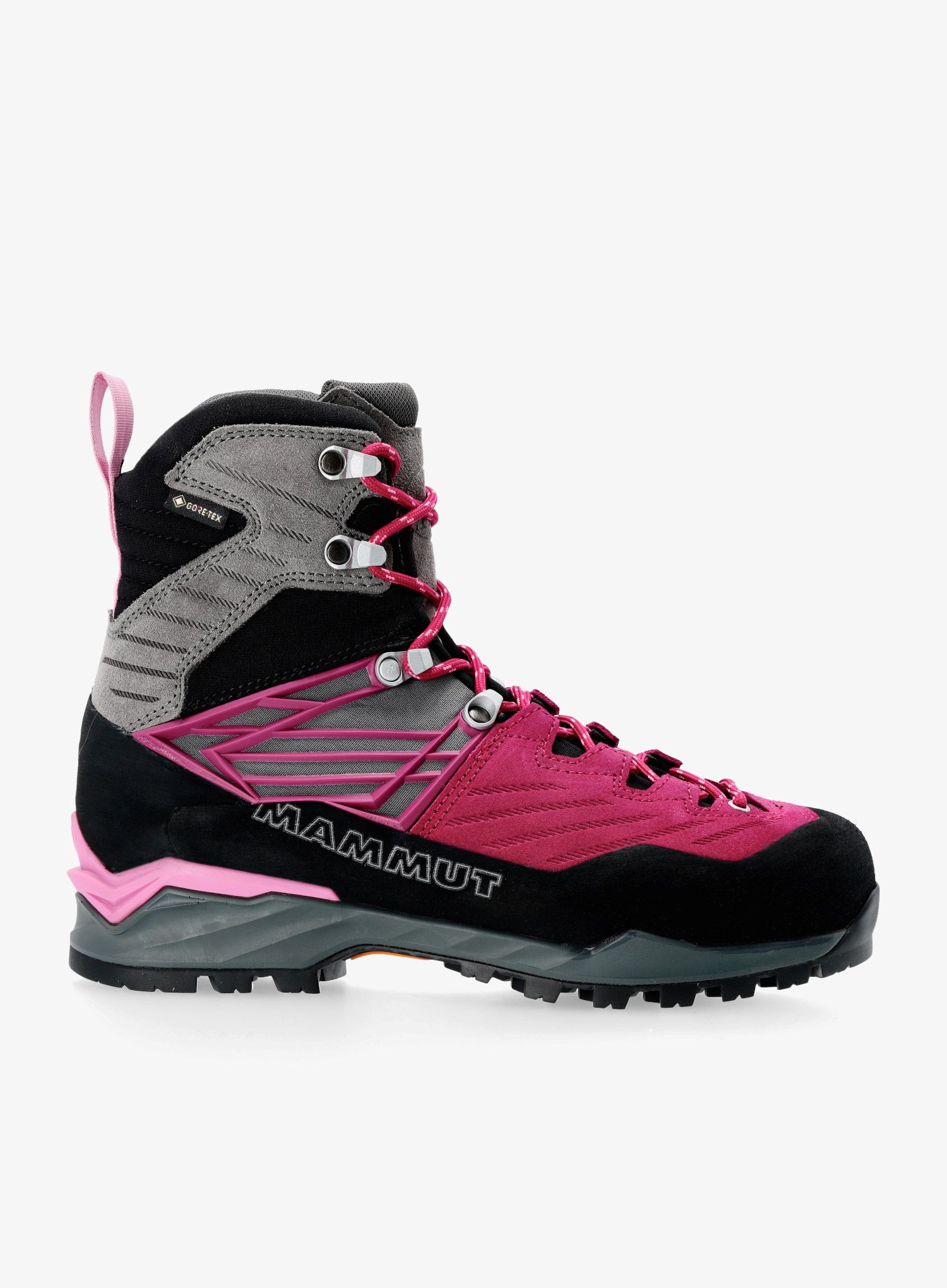 Ženske alpinističke cipele Mammut Kento Pro High GTX - titanium/dark sundown