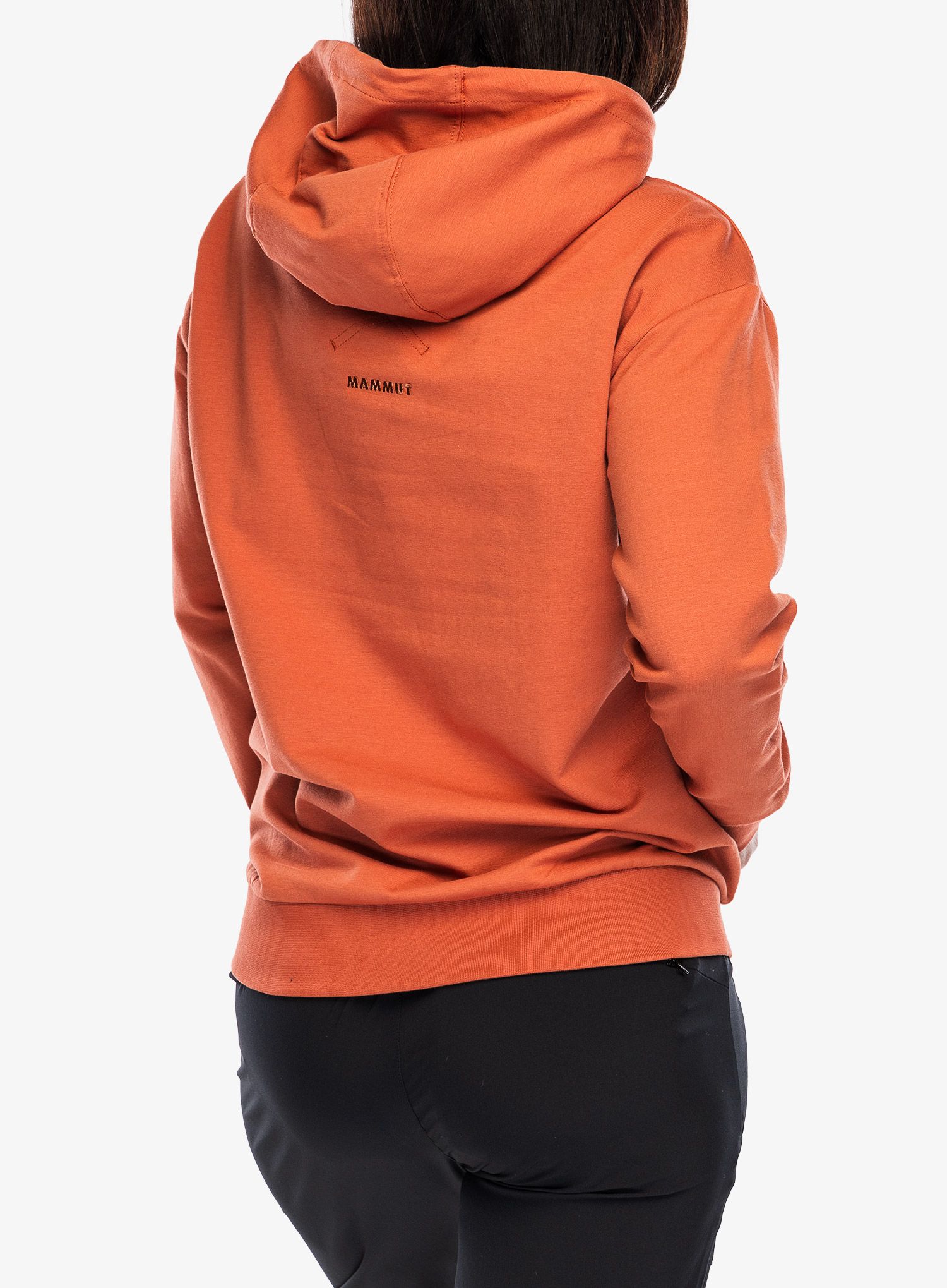 Ženska dukserica Mammut ML Hoody Logo - brick