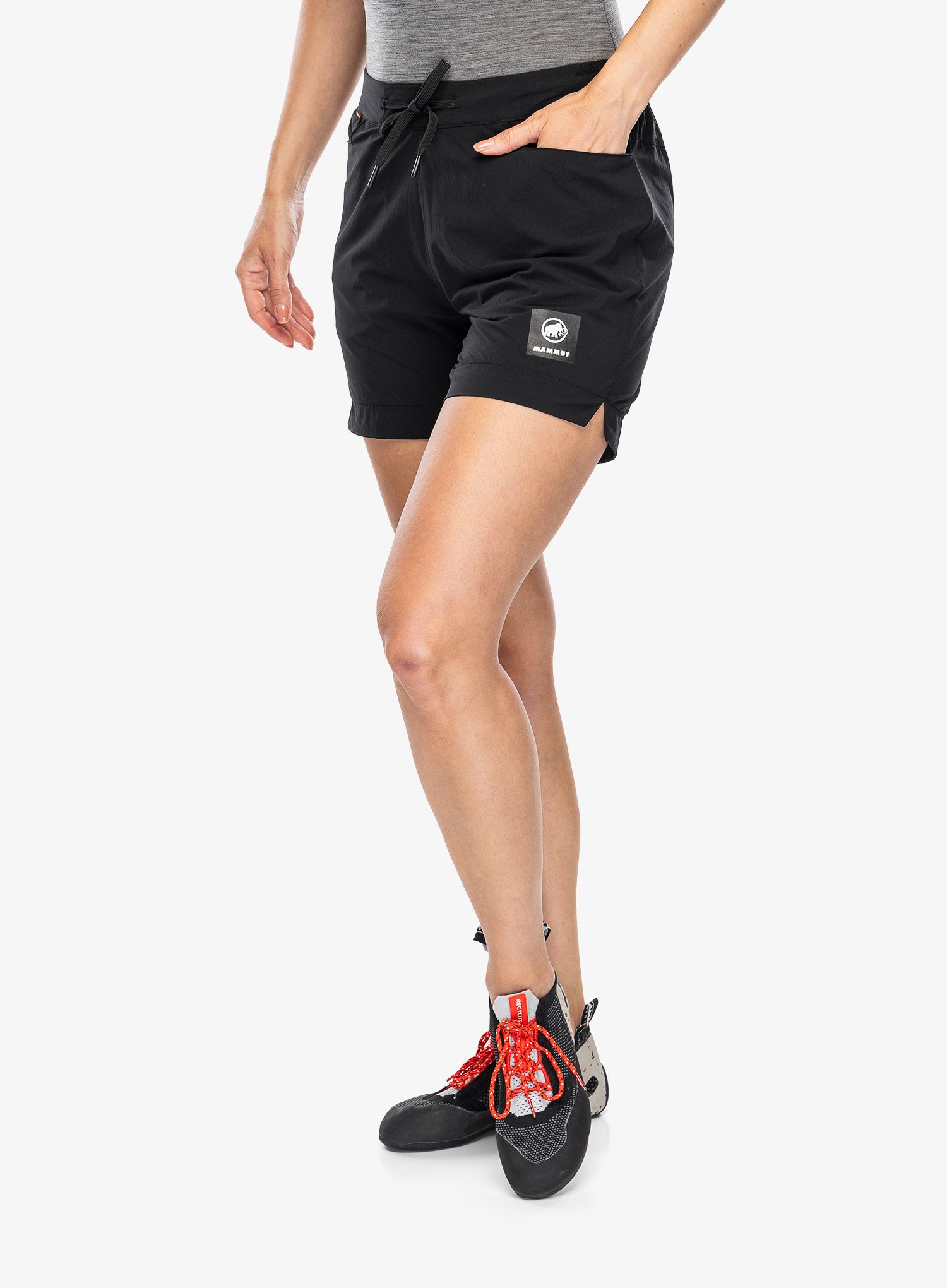 Ženske penjačke kratke hlače Mammut Massone Sport Shorts - black