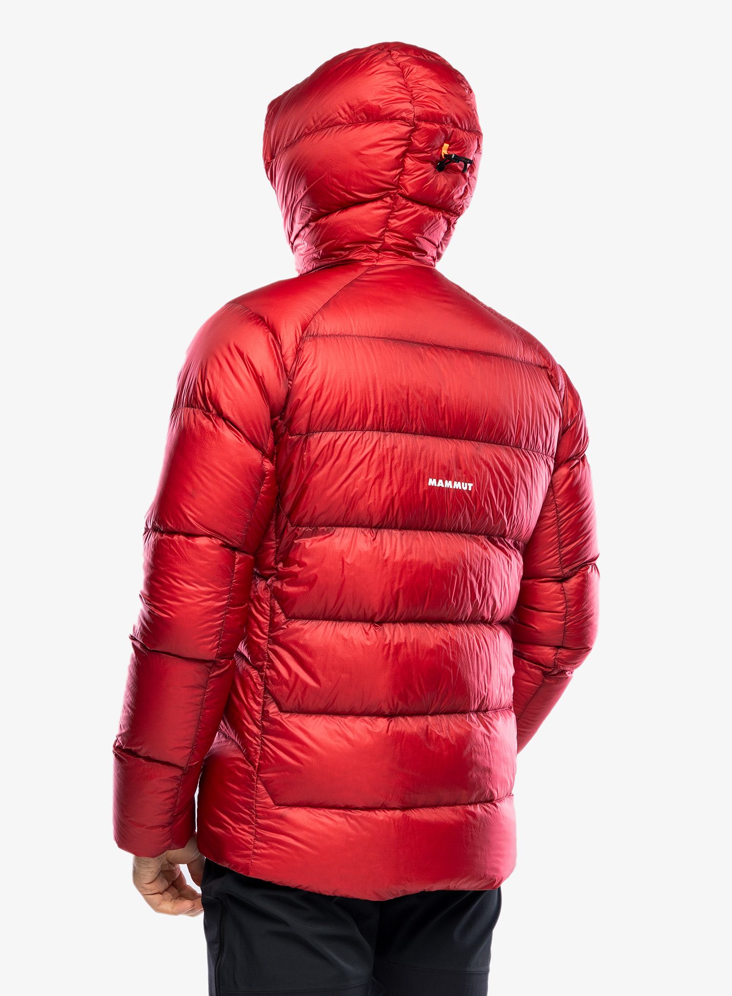 Pernata jakna Mammut Meron IN Hooded Jacket - blood red/black