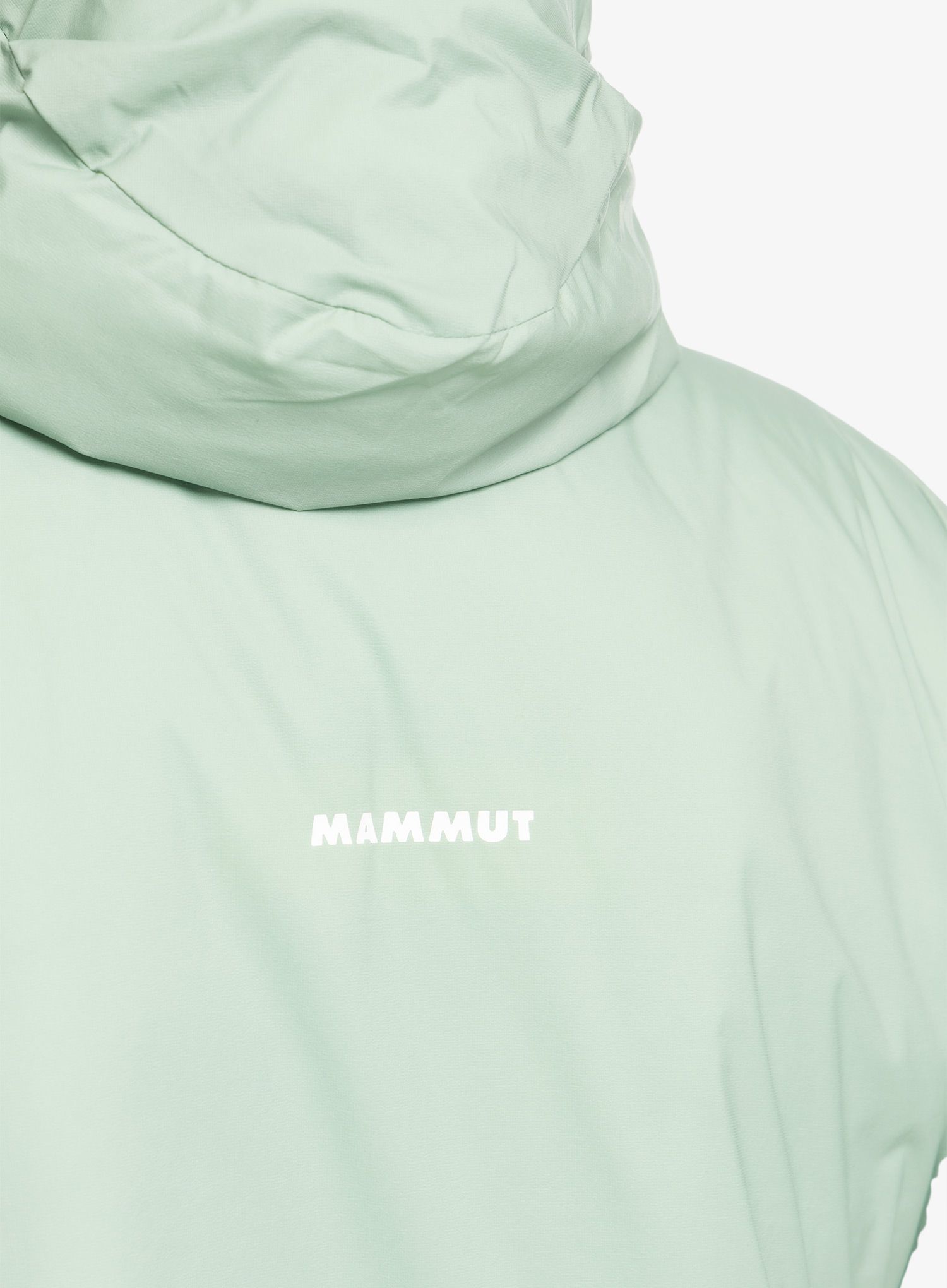 Jakna s postavom ženska Mammut Rime IN Flex Hooded Jacket - jade