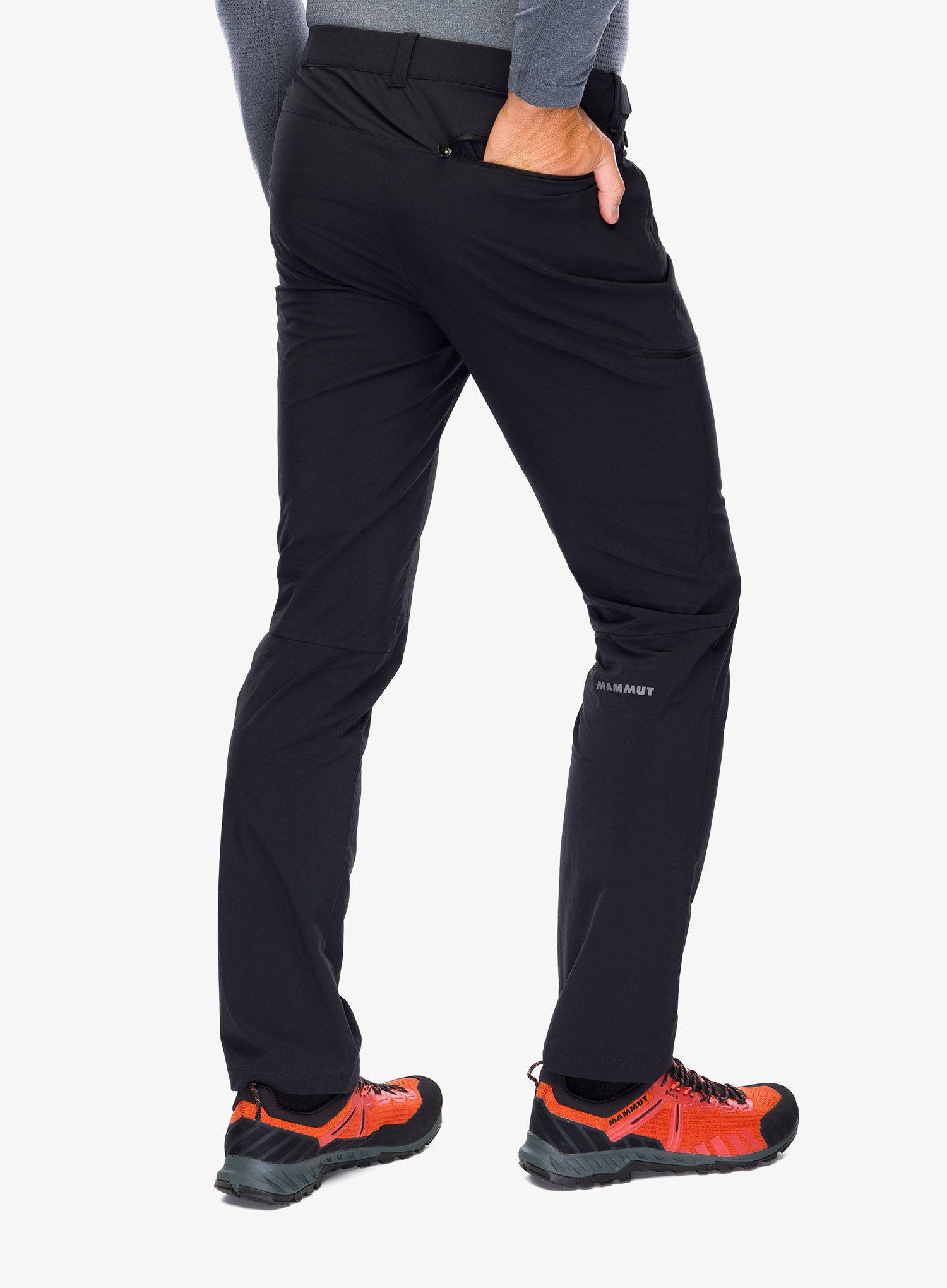 Muške planinarske hlače Mammut Runbold Pants - black